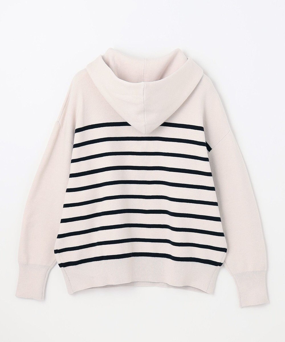 ANY 【洗濯機可】しあわせタッチハーフジップフーディー 