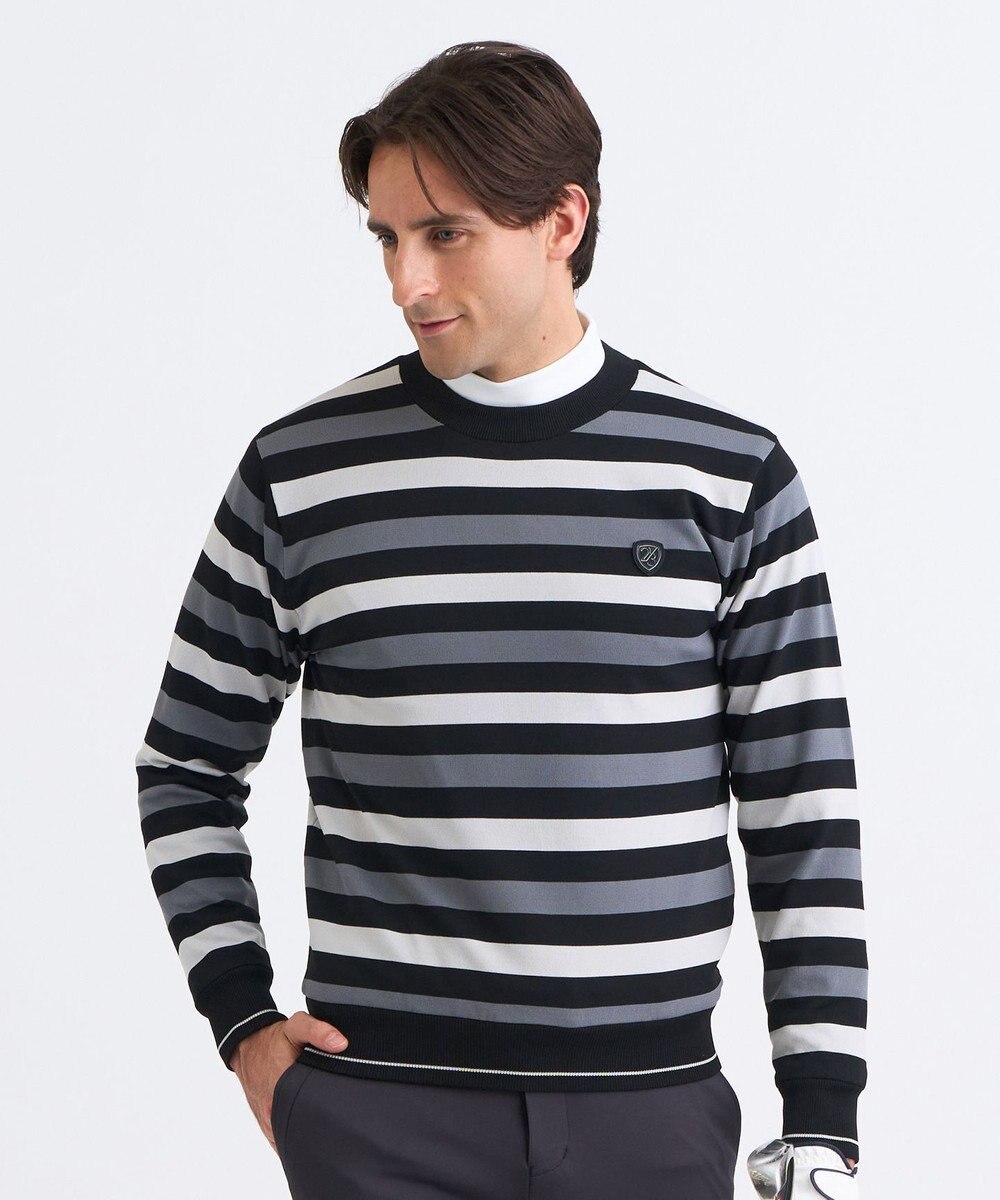 23区GOLF  【MEN】リバーシブルニット 防風裏地 2WAY 