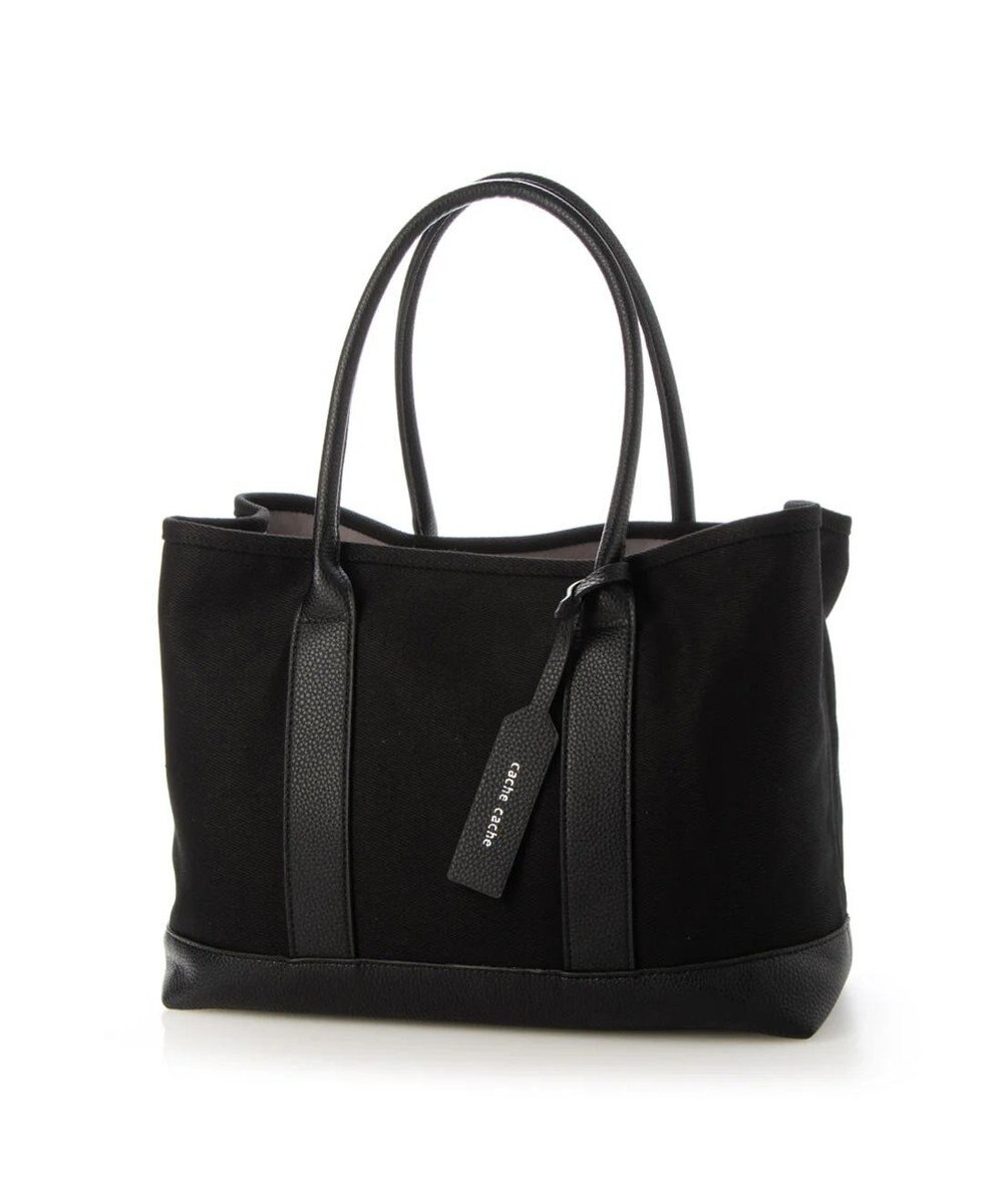 UNBILLION cachecache パーテーションキャンバストートバッグL 