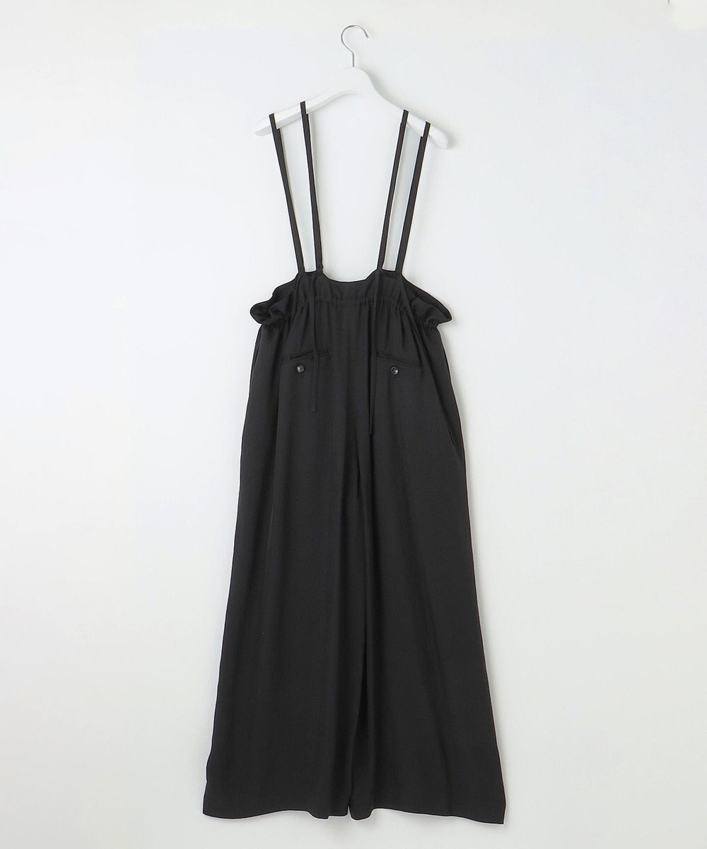 23区 【SACRA】アセテートブライトツイル サロペット 