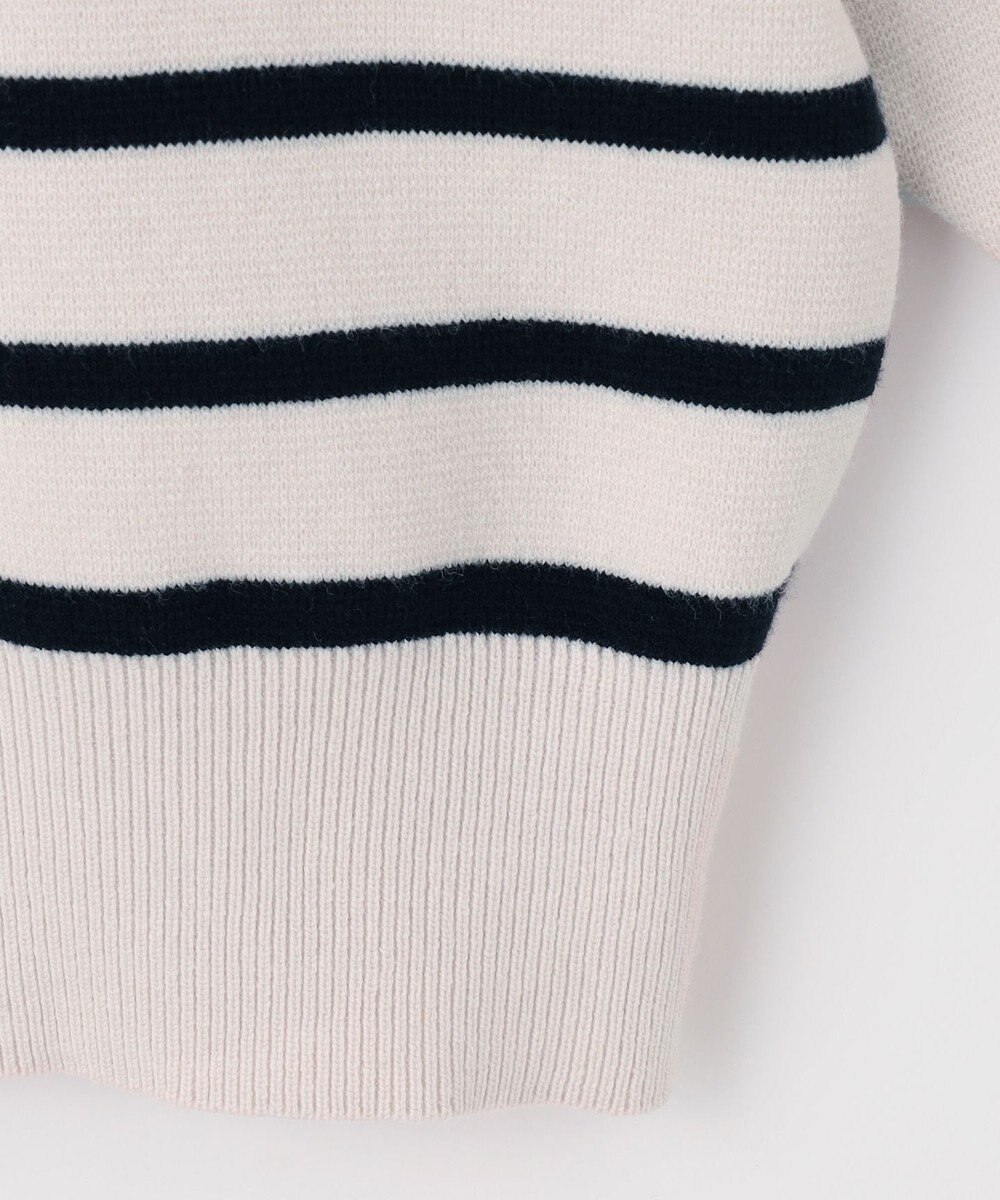 ANY 【洗濯機可】しあわせタッチハーフジップフーディー 