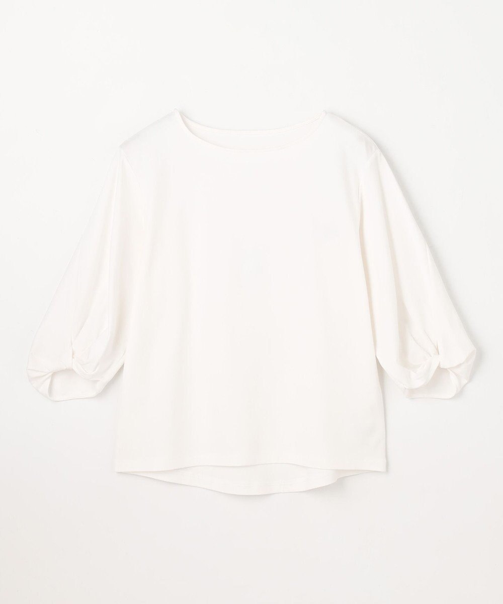 ANY 【WEB限定】シルケットスムースツイストスリーブカットソー 