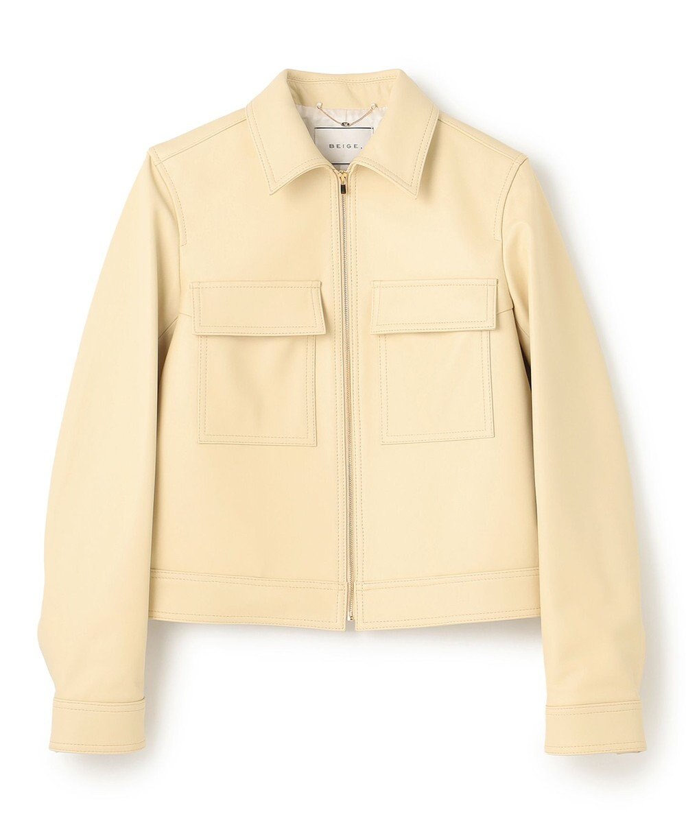 BEIGE， HUBERT / レザージャケット 