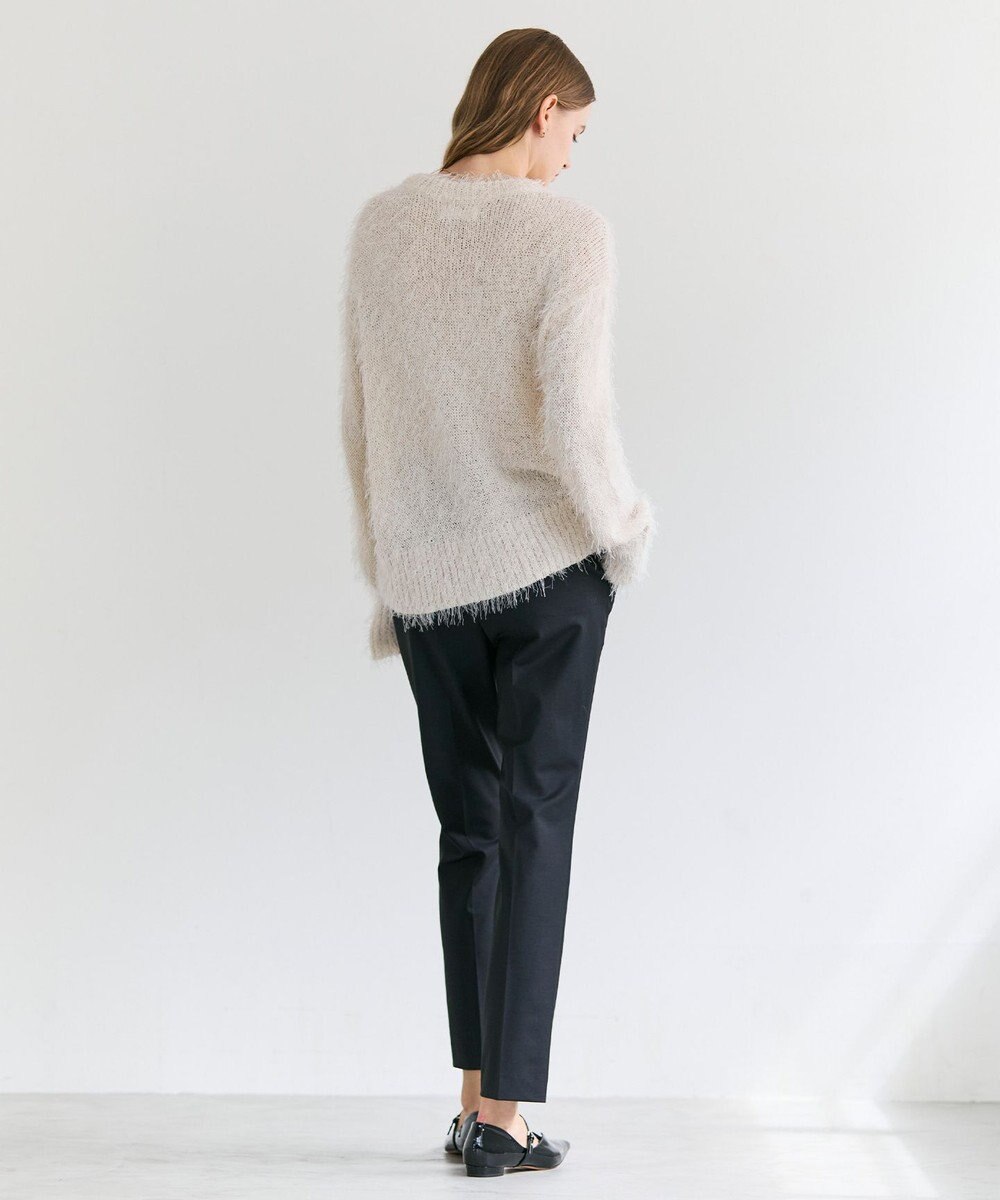 BEIGE， WERNER / ファンシーヤーンヘアリーニットプルオーバー 