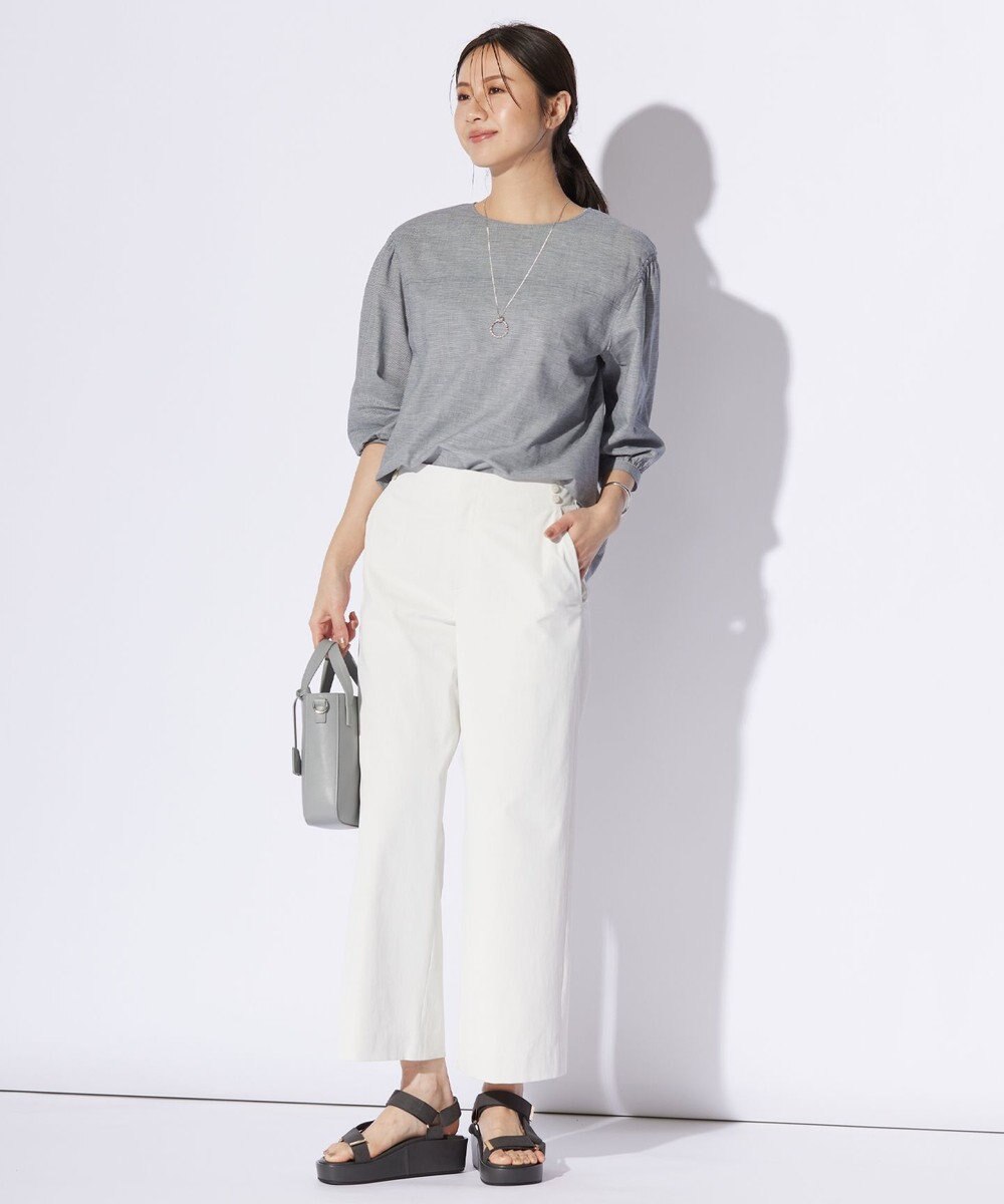 J.PRESS LADIES ツイストサークル ワントップ ネックレス 