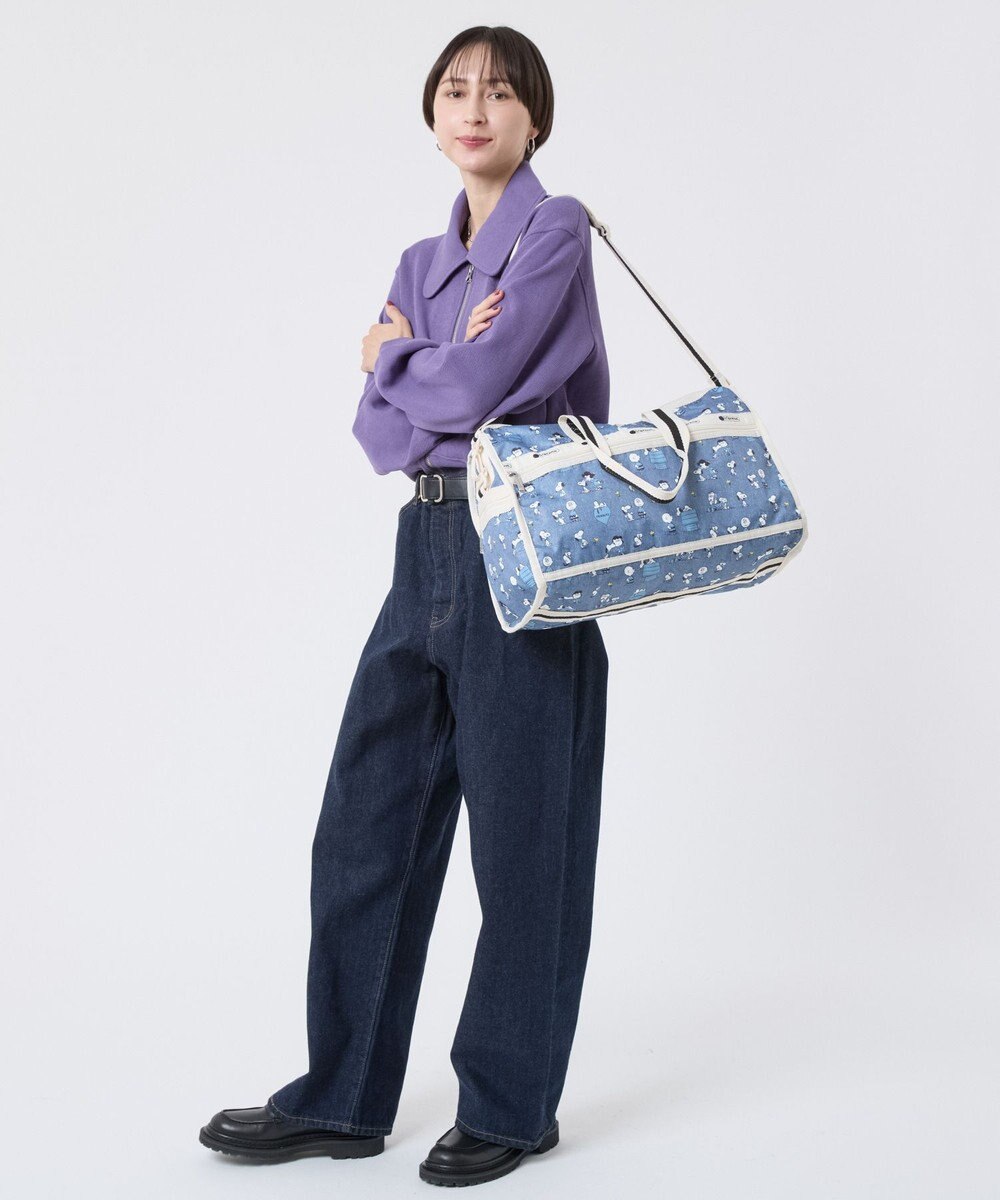 LeSportsac DELUXE MED WEEKENDER/ピーナッツハッピーパルズ 