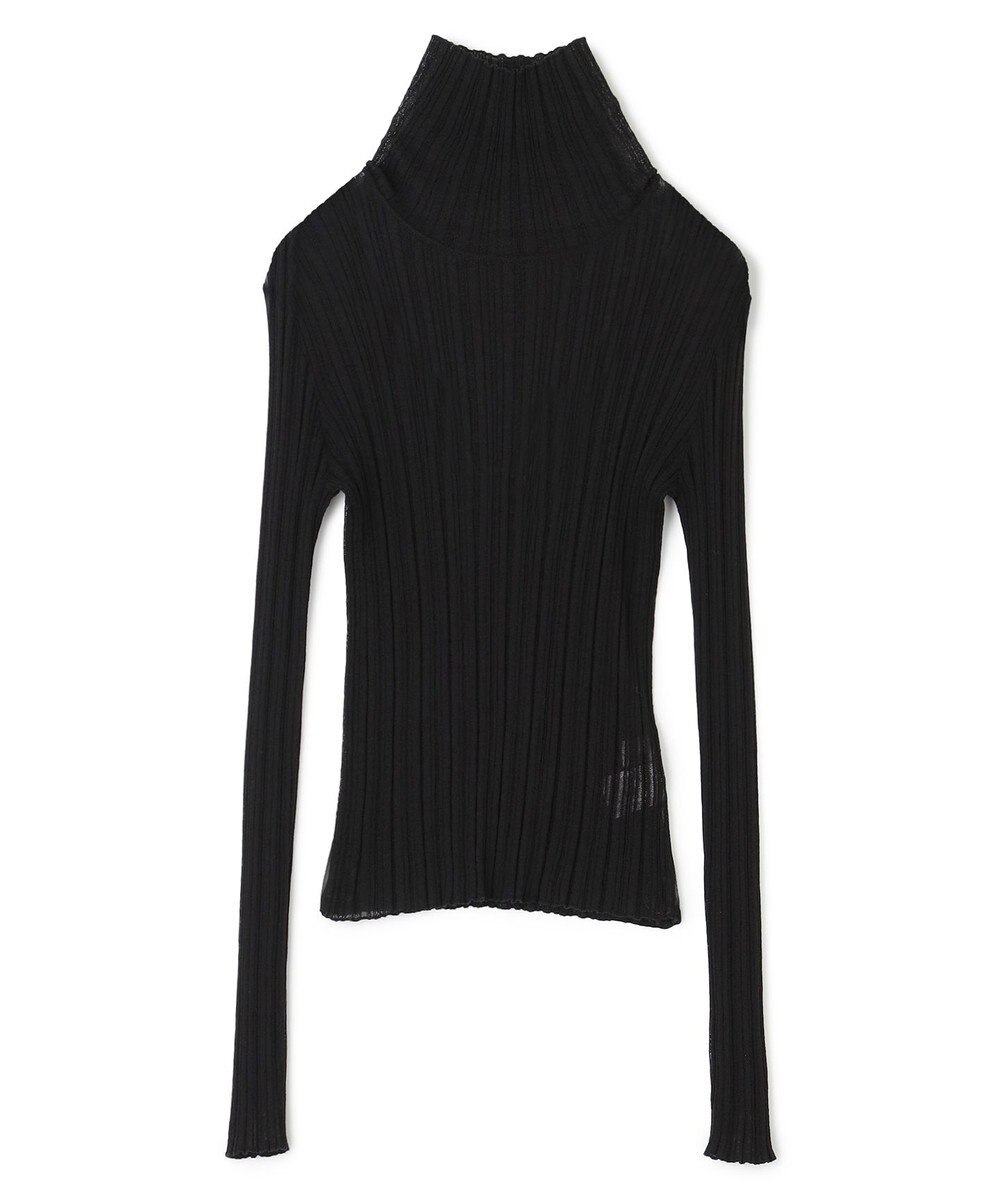 uncrave シアーニット タートルネック トップス（uncrave WHITE） 