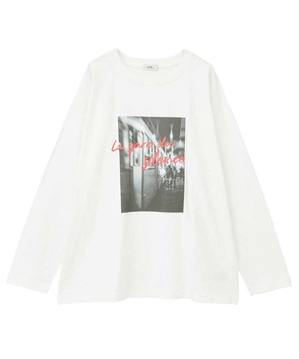 earth music&ecology 【綿100】アソートプリントロンＴｅｅ 