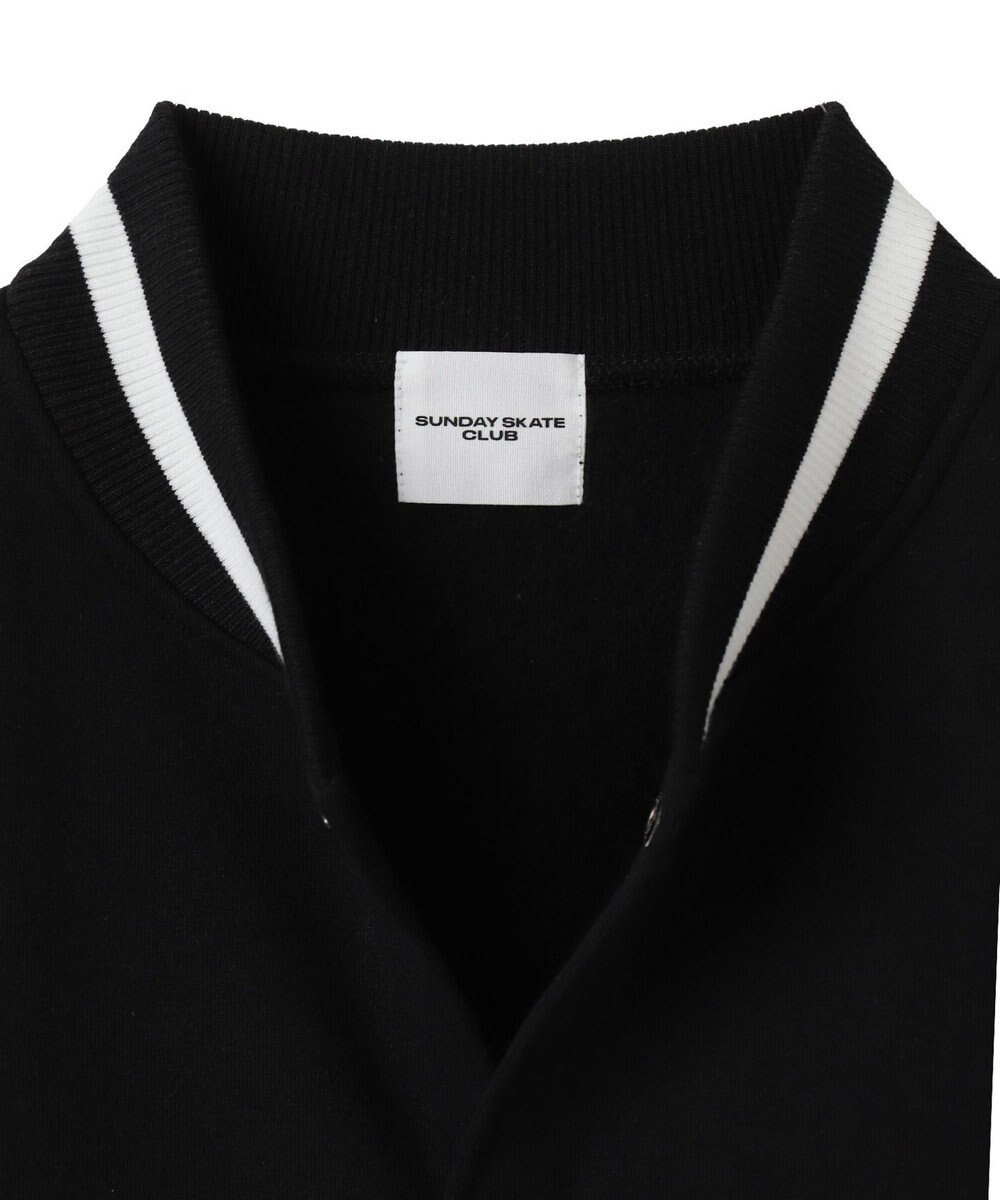 WEGO 【ユニセックス着用ITEM/MLサイズ展開】サガラワッペンスウェットスタジャン 