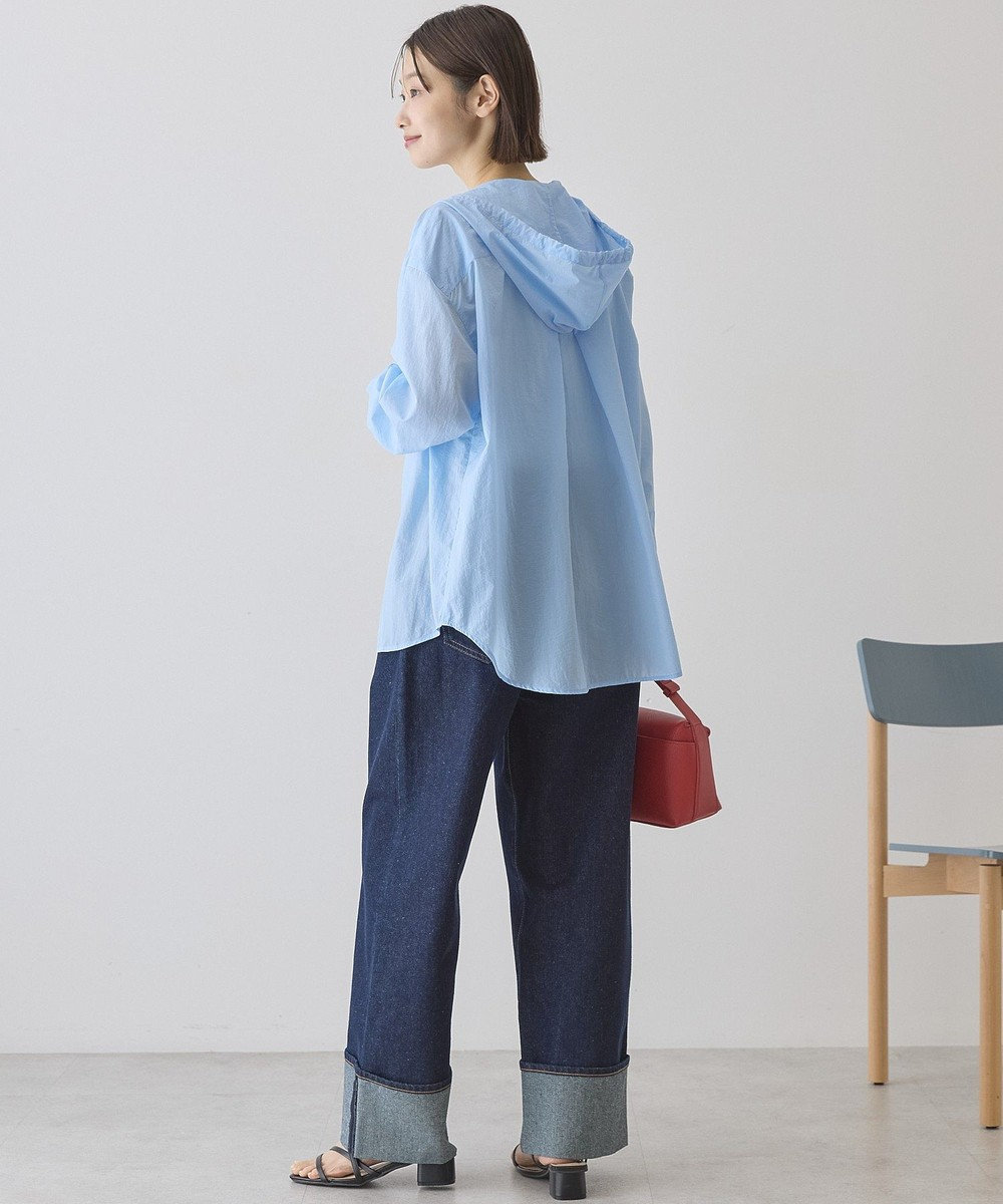 AMERICAN HOLIC ナイロンフーディーシャツ 