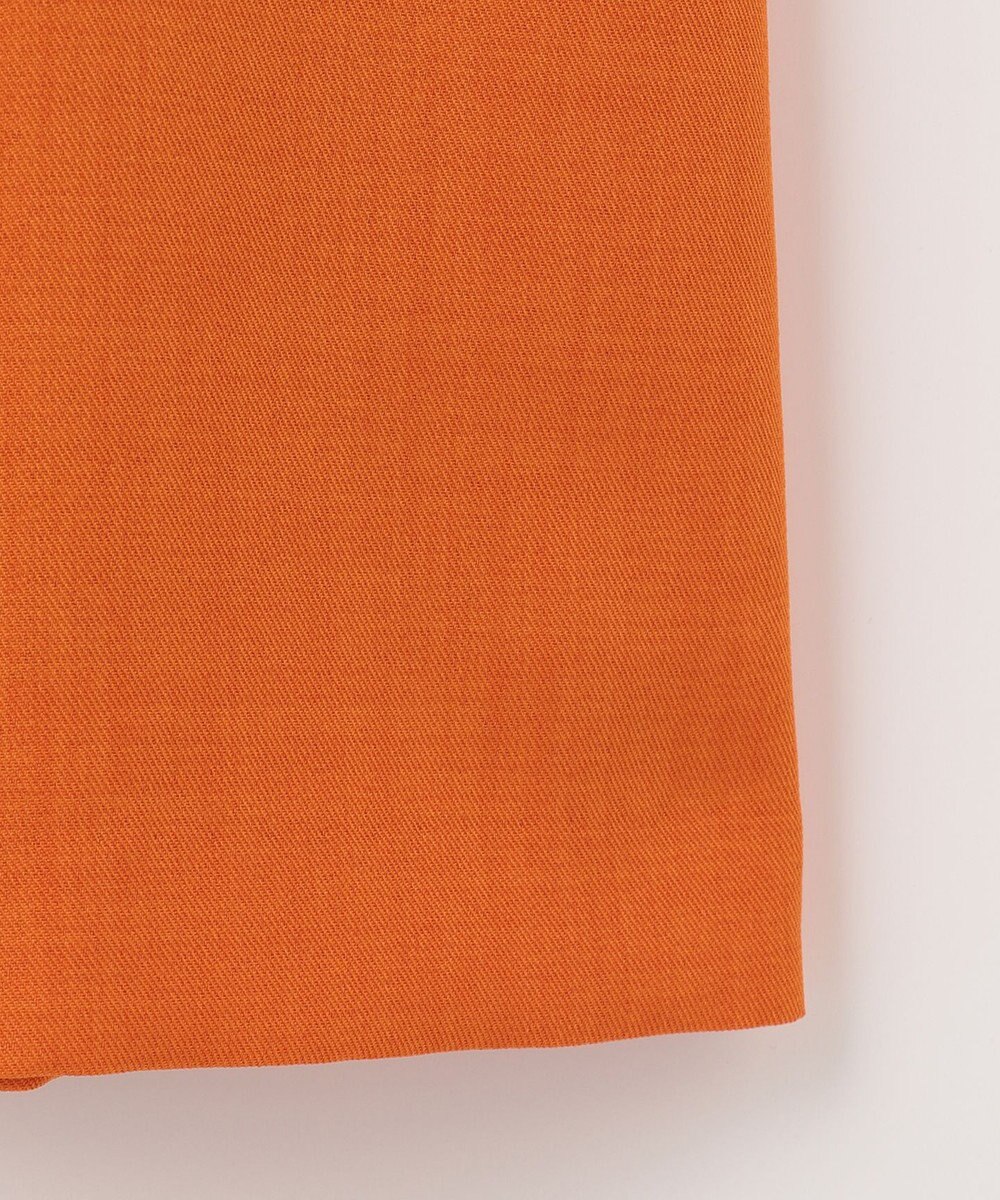 自由区 【接触冷感・速乾・UVカット・撥水・防シワ】リネンライクツイル タックスカート 