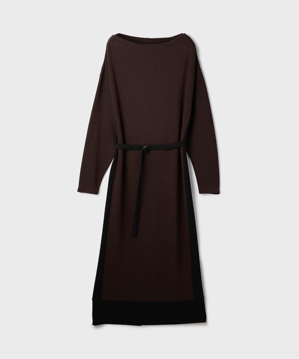 GRACE CONTINENTAL バイカラーカットワンピース 