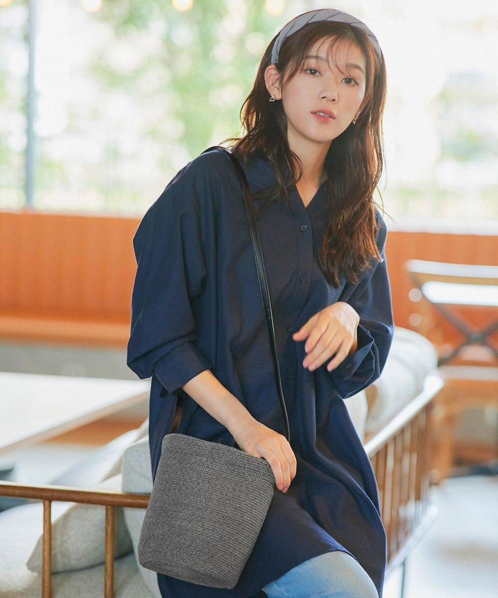 Tiaclasse シリンダーかごショルダーバッグ 