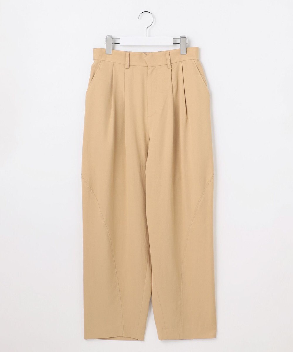 自由区 S セルロースコットンチノコクーンシルエット パンツ 