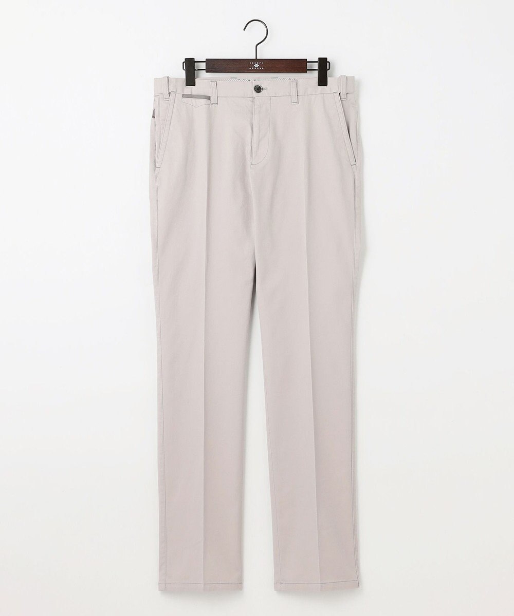 JOSEPH ABBOUD 【ウエストも伸びる！オーガニックコットン使用・25AW】トリコチンストレッチ パンツ 