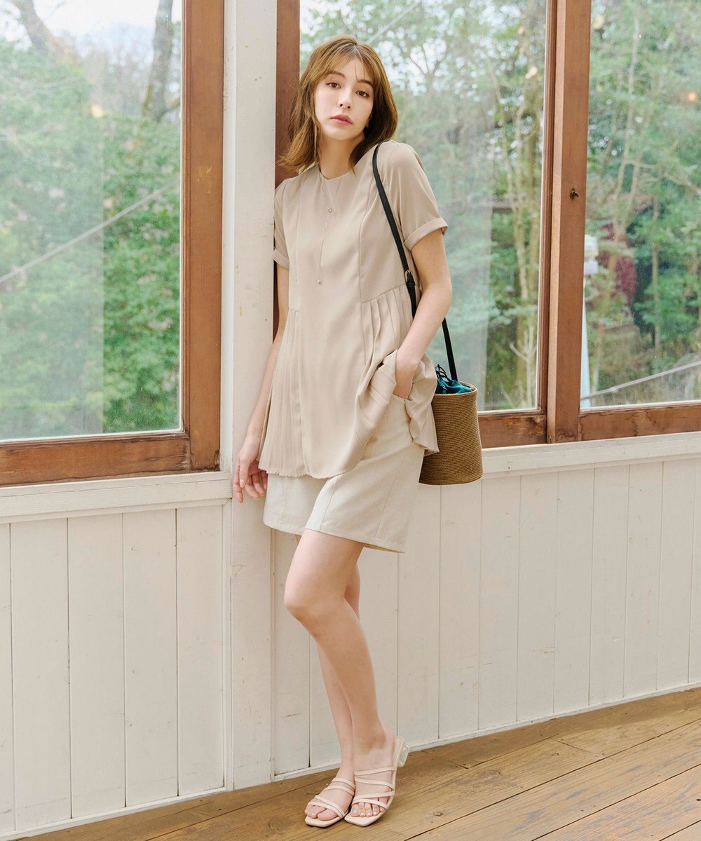 Tiaclasse シリンダーかごショルダーバッグ 