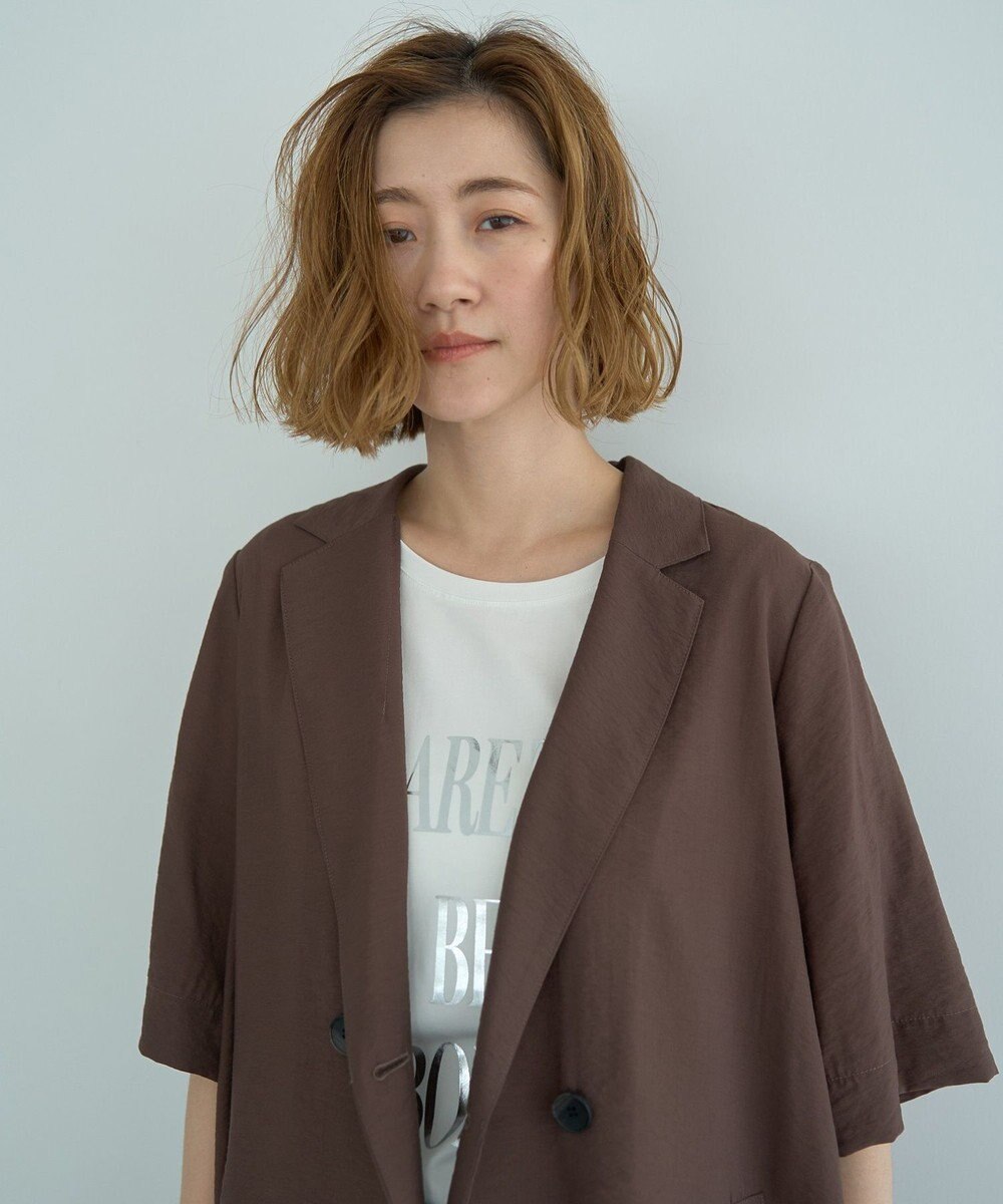 YECCA VECCA ハーフスリーブライトジャケット 