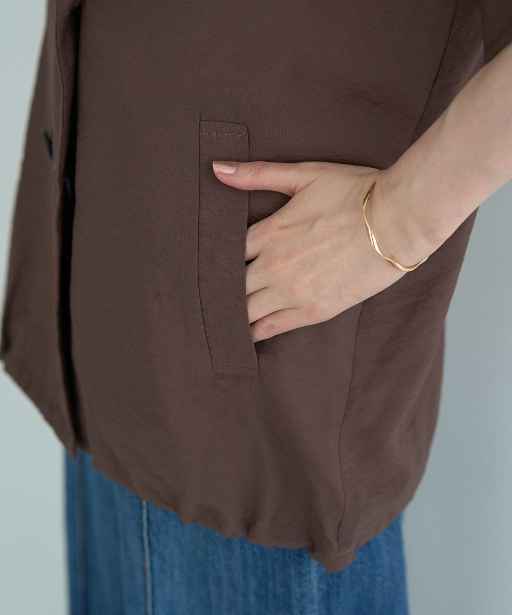 YECCA VECCA ハーフスリーブライトジャケット 