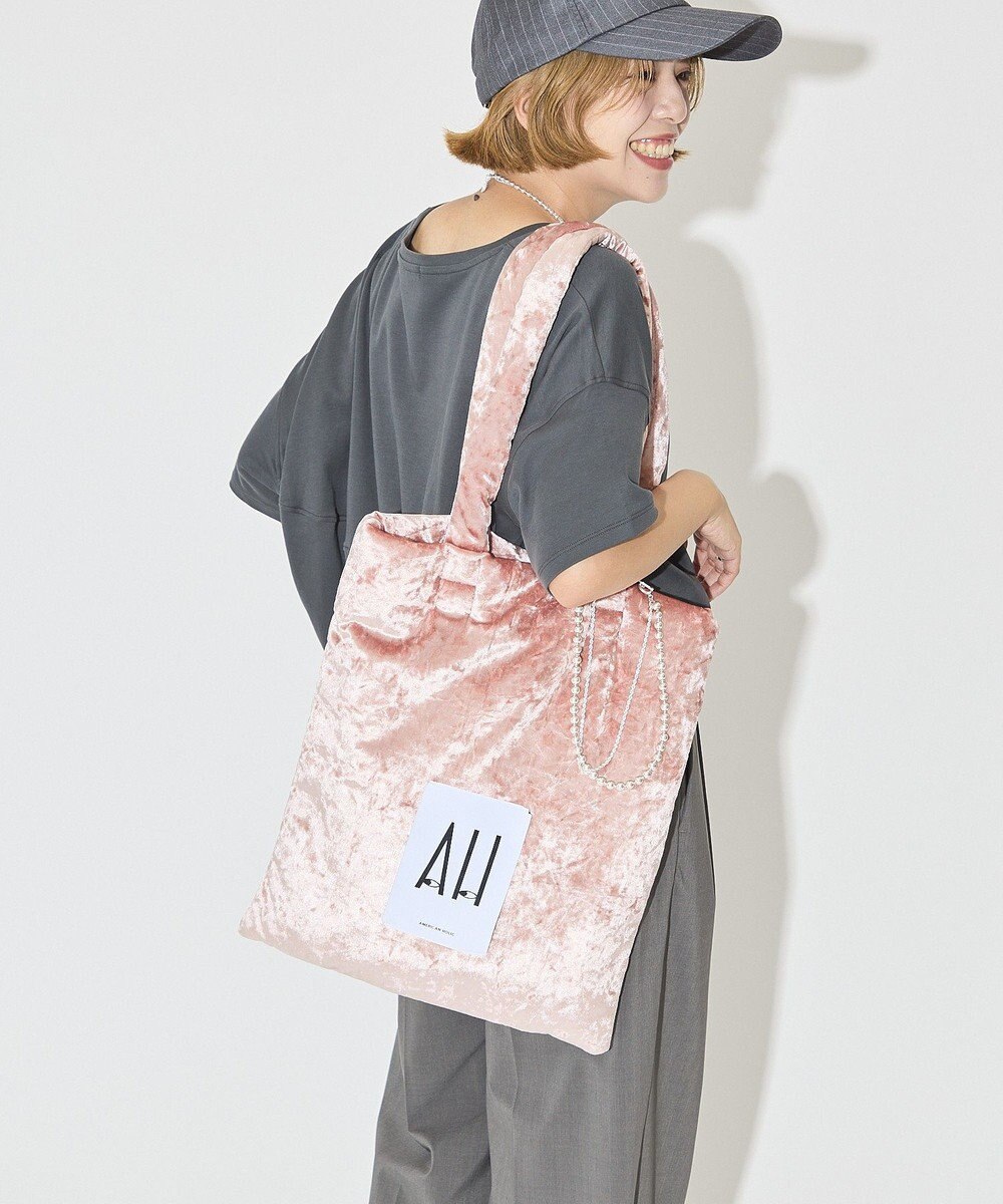 AMERICAN HOLIC 26AWパテッドホリホリトートバッグ 