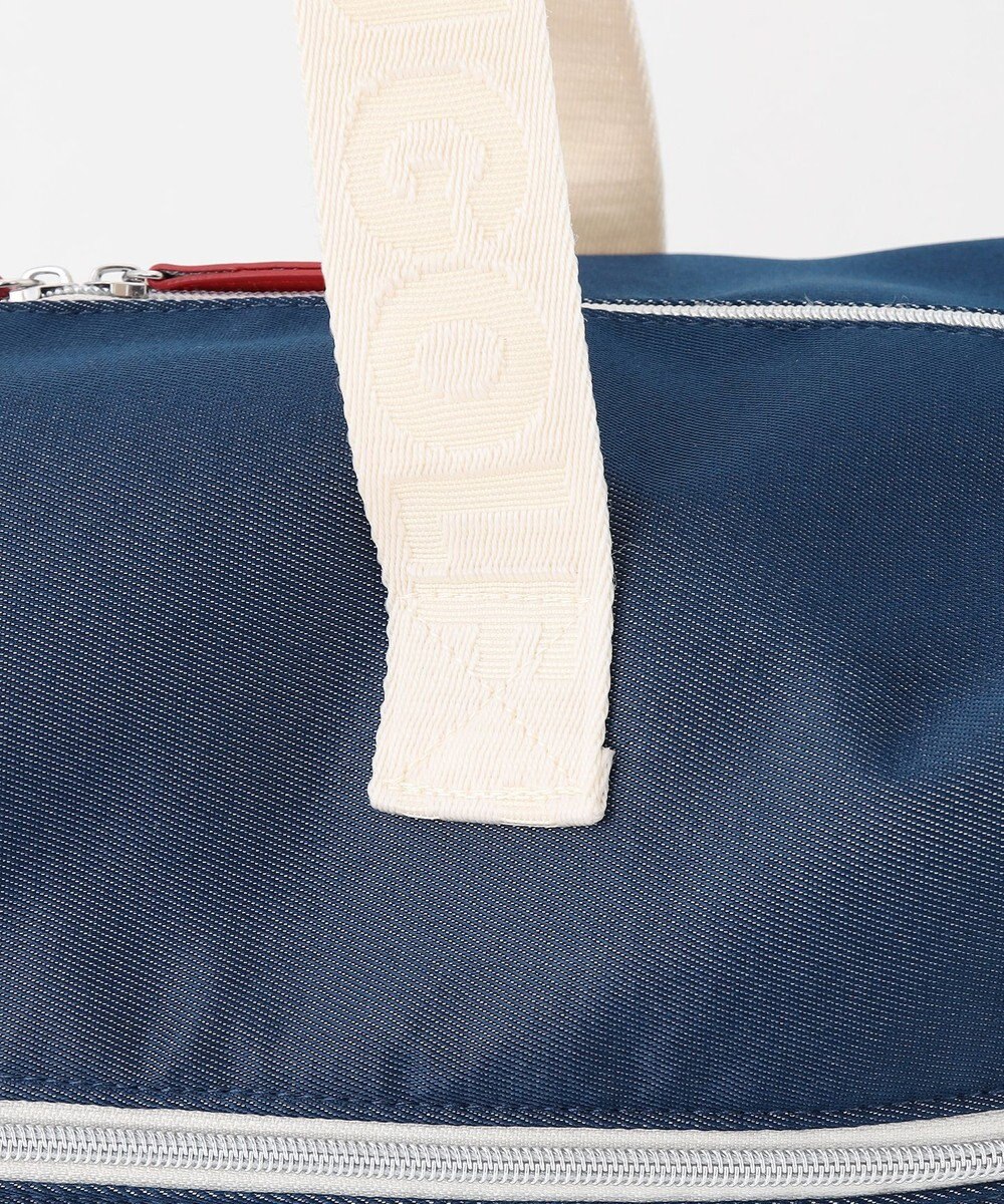 23区GOLF シューズ収納付【UNISEX】合皮×デニム調ボストンバッグ 