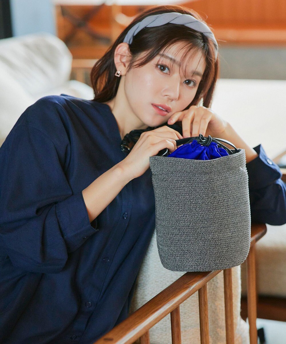 Tiaclasse シリンダーかごショルダーバッグ 