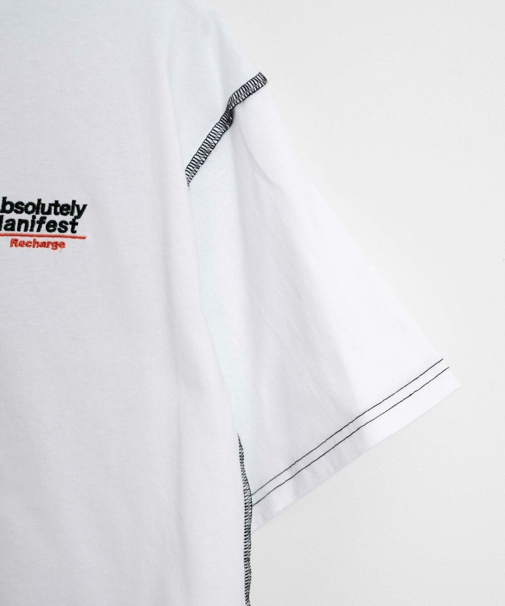 WEGO アウトステッチグラフィックショートT 