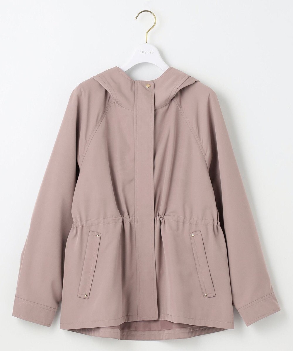 ANY SIS 【撥水・UVカット】フーディショート ブルゾン 