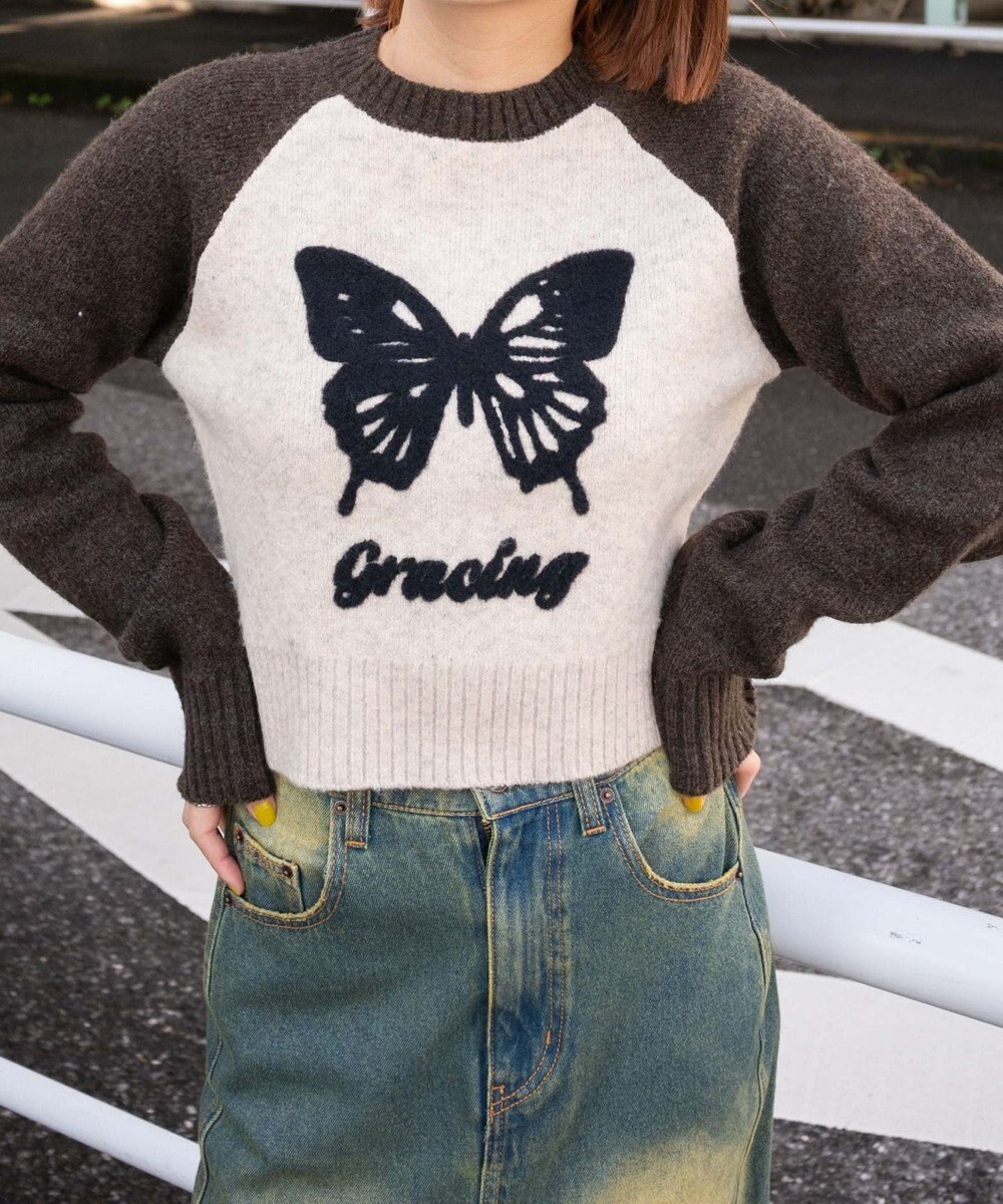 WEGO フラッフィーラグランちびニット 