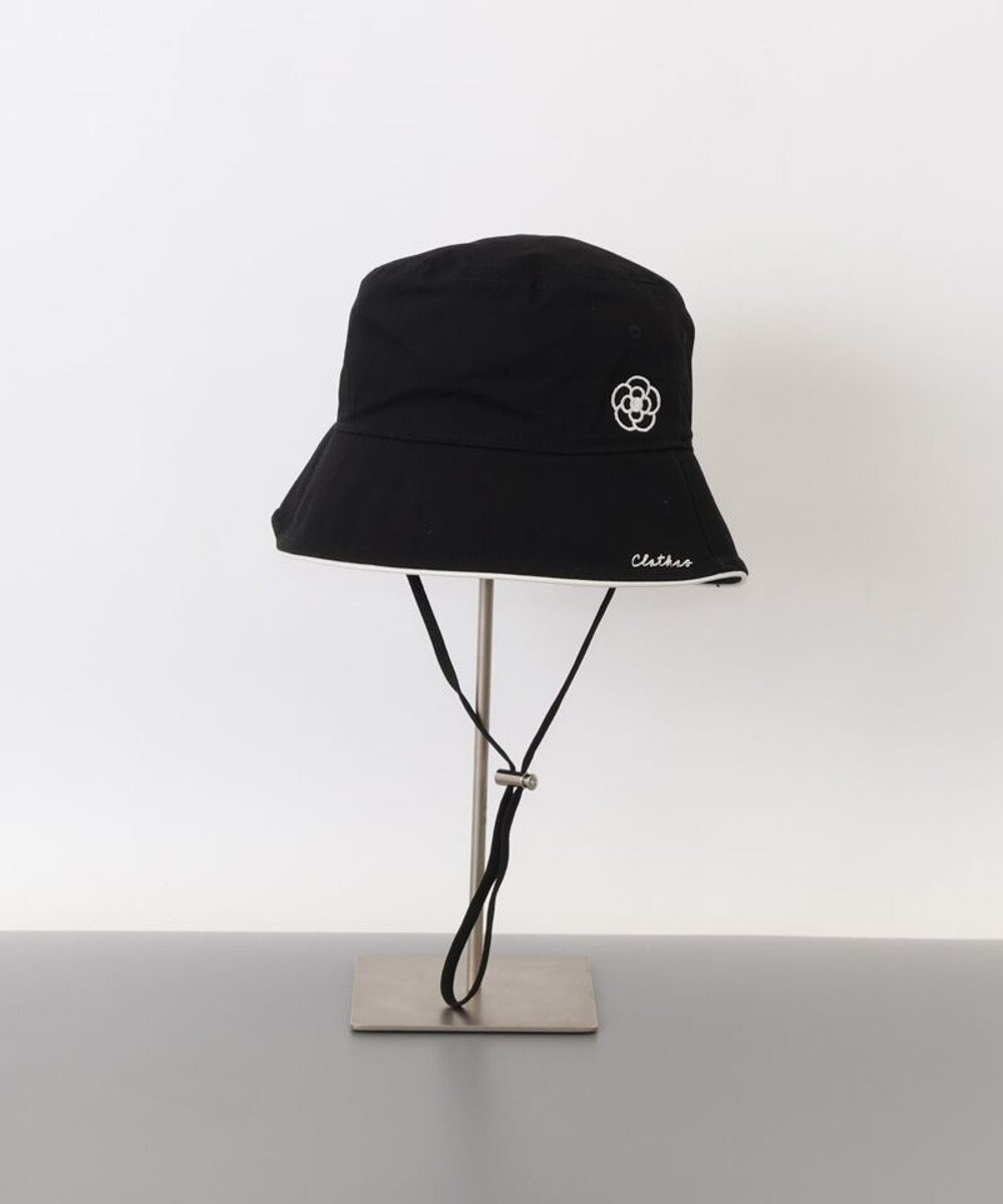 AURORA 【 CLATHAS.（クレイサス）】刺繍ドローコード付きバケットハット 