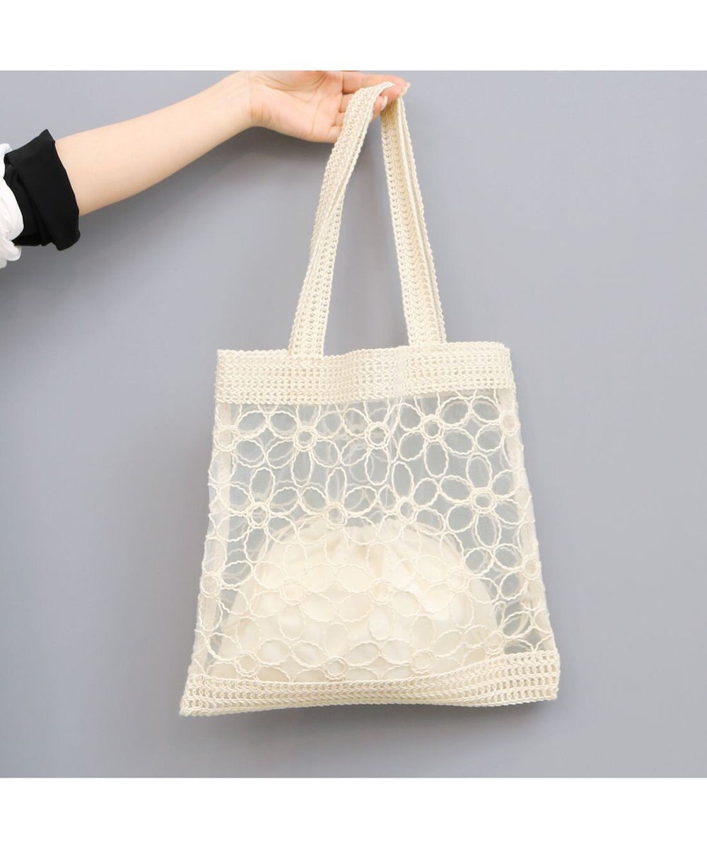 UNBILLION カシュカシュ cachecache / レースミニ手提げバッグ 