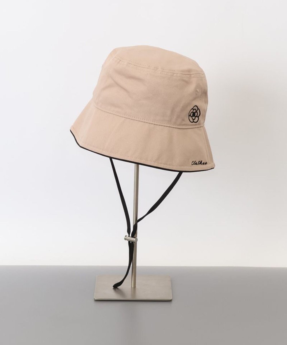 AURORA 【 CLATHAS.（クレイサス）】刺繍ドローコード付きバケットハット 