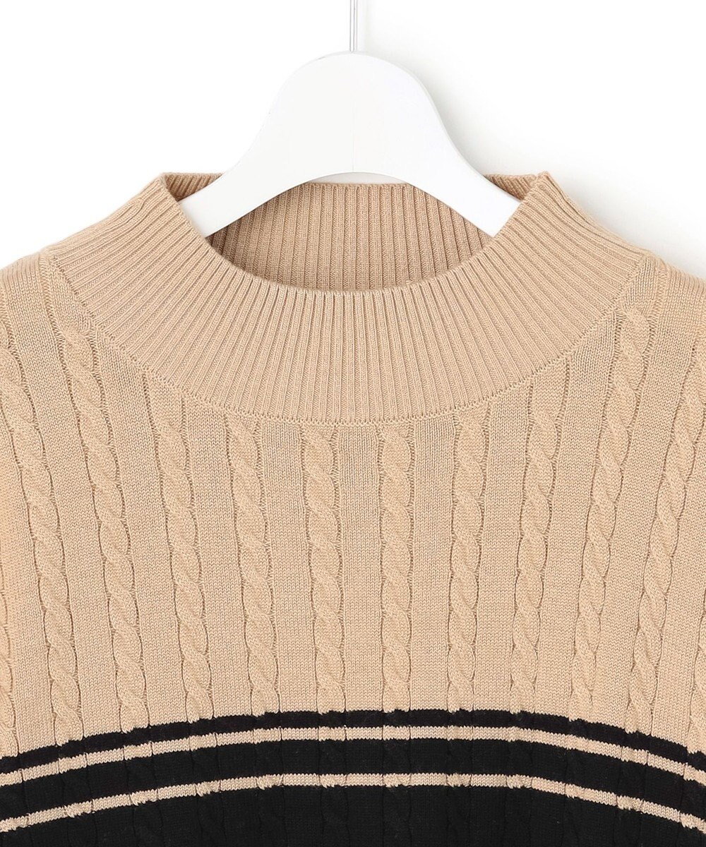 J.PRESS YORK STREET 【WOMEN】ラインハイゲージニット 