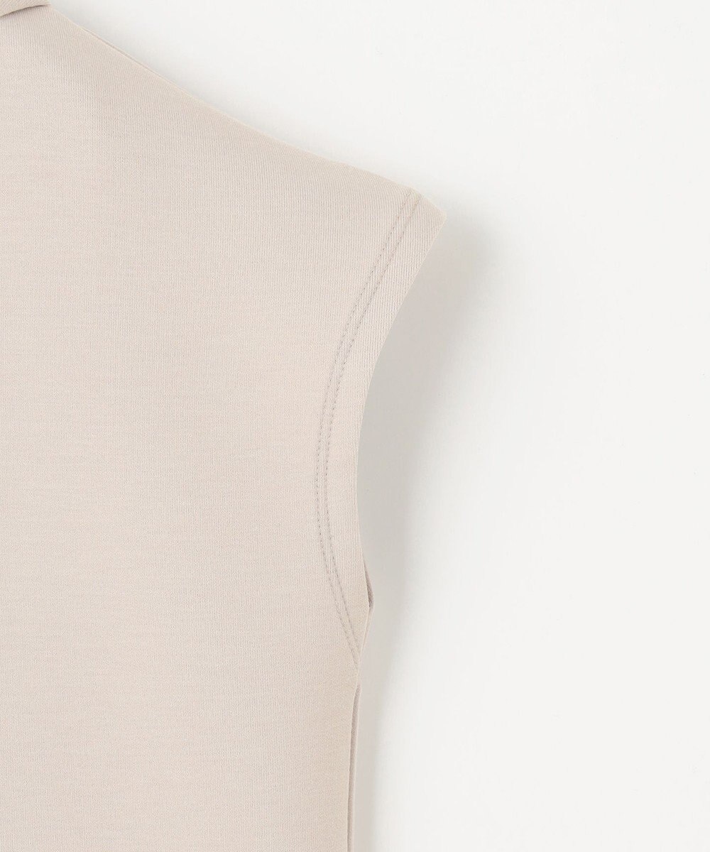 ANY L 【洗濯機可】ダンボールフレンチスリーブ ジップアップパーカー 