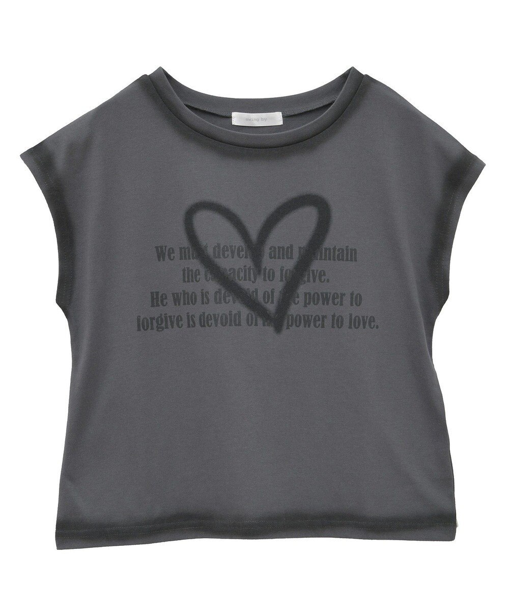 Green Parks ・ｓｗｉｎｇ　ｂｙ　ハートロゴフレンチＴＥＥ 