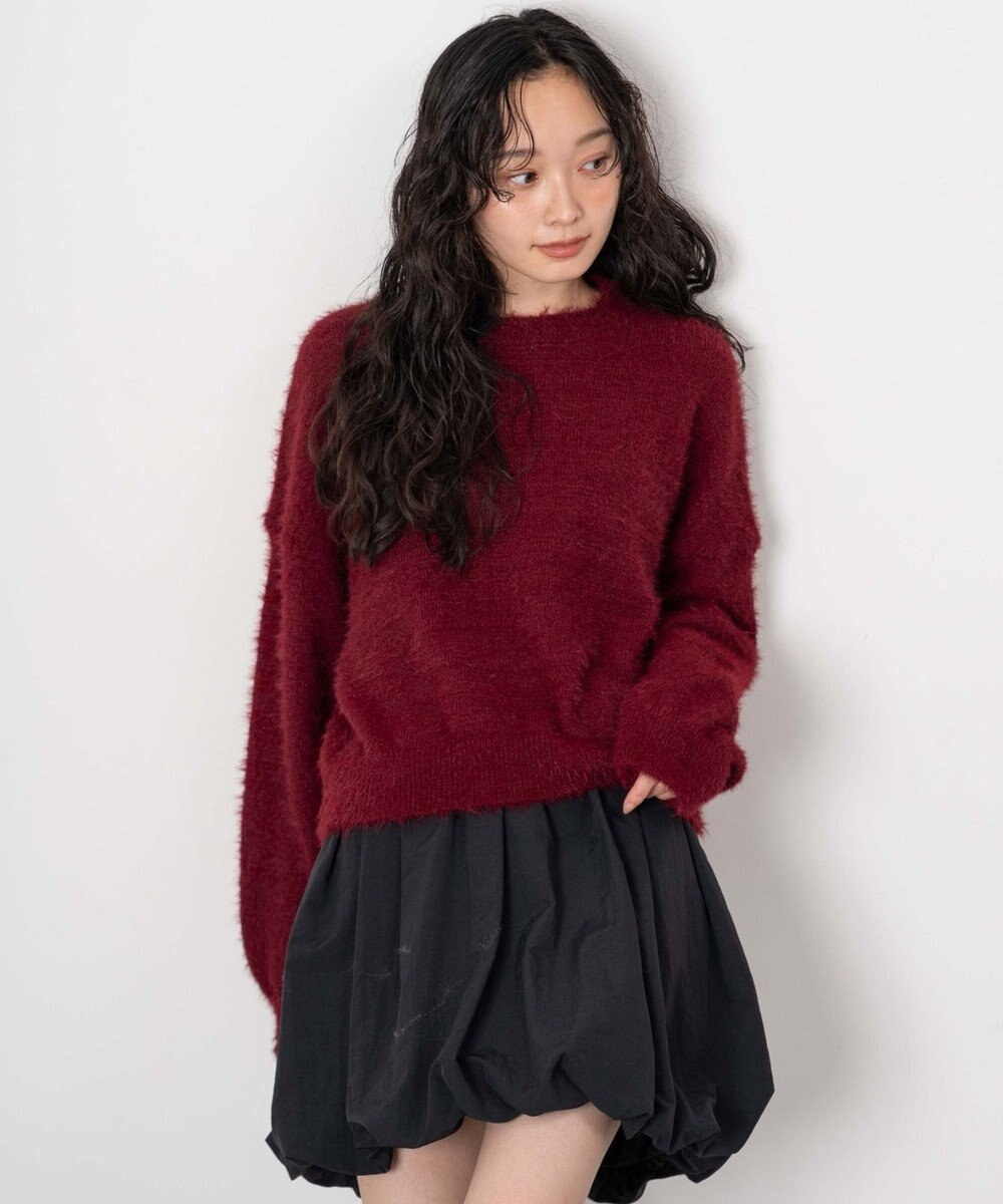 WEGO シャギーニットプルオーバー 