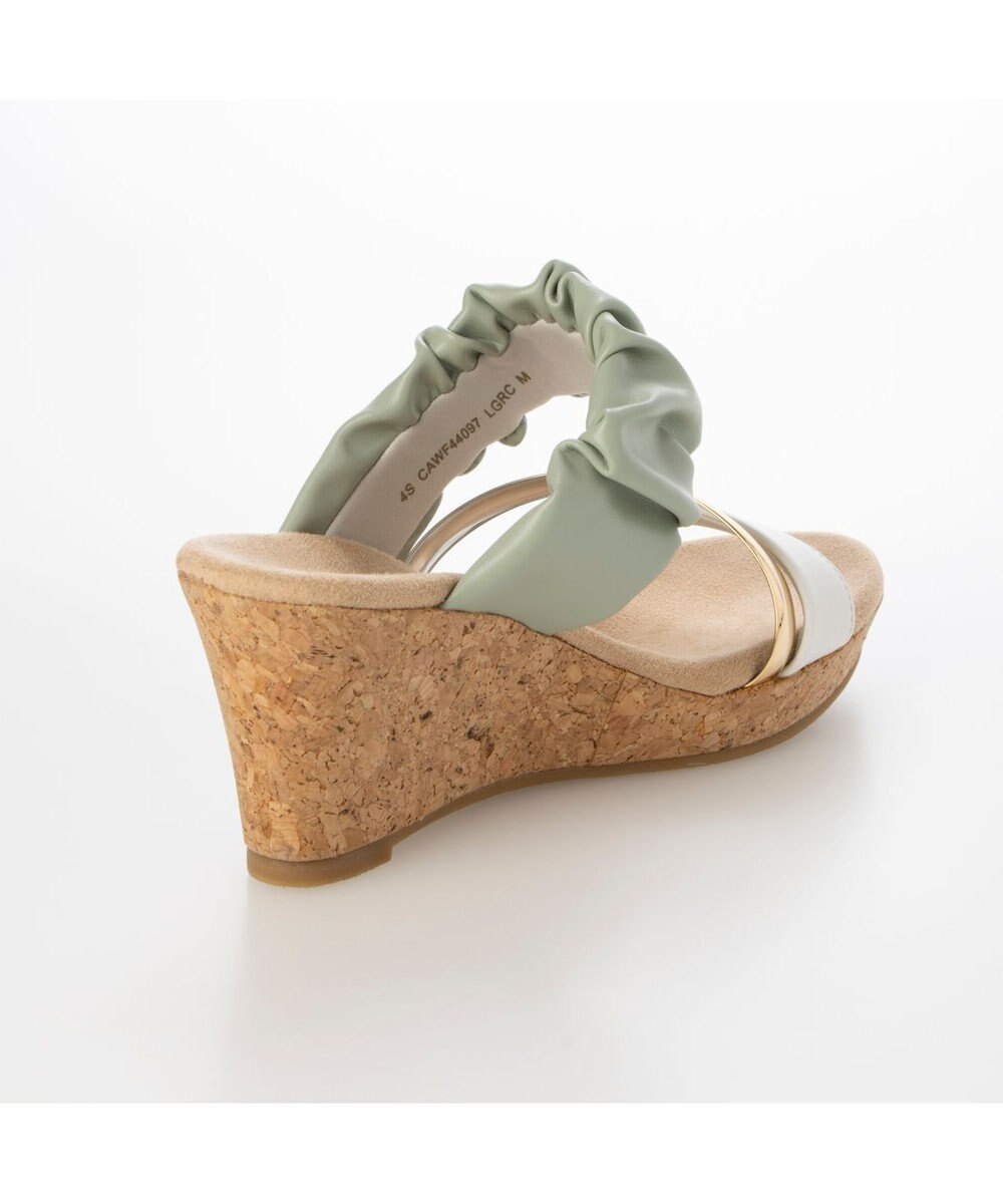 MODE ET JACOMO <carino>ギャザーサンダル 