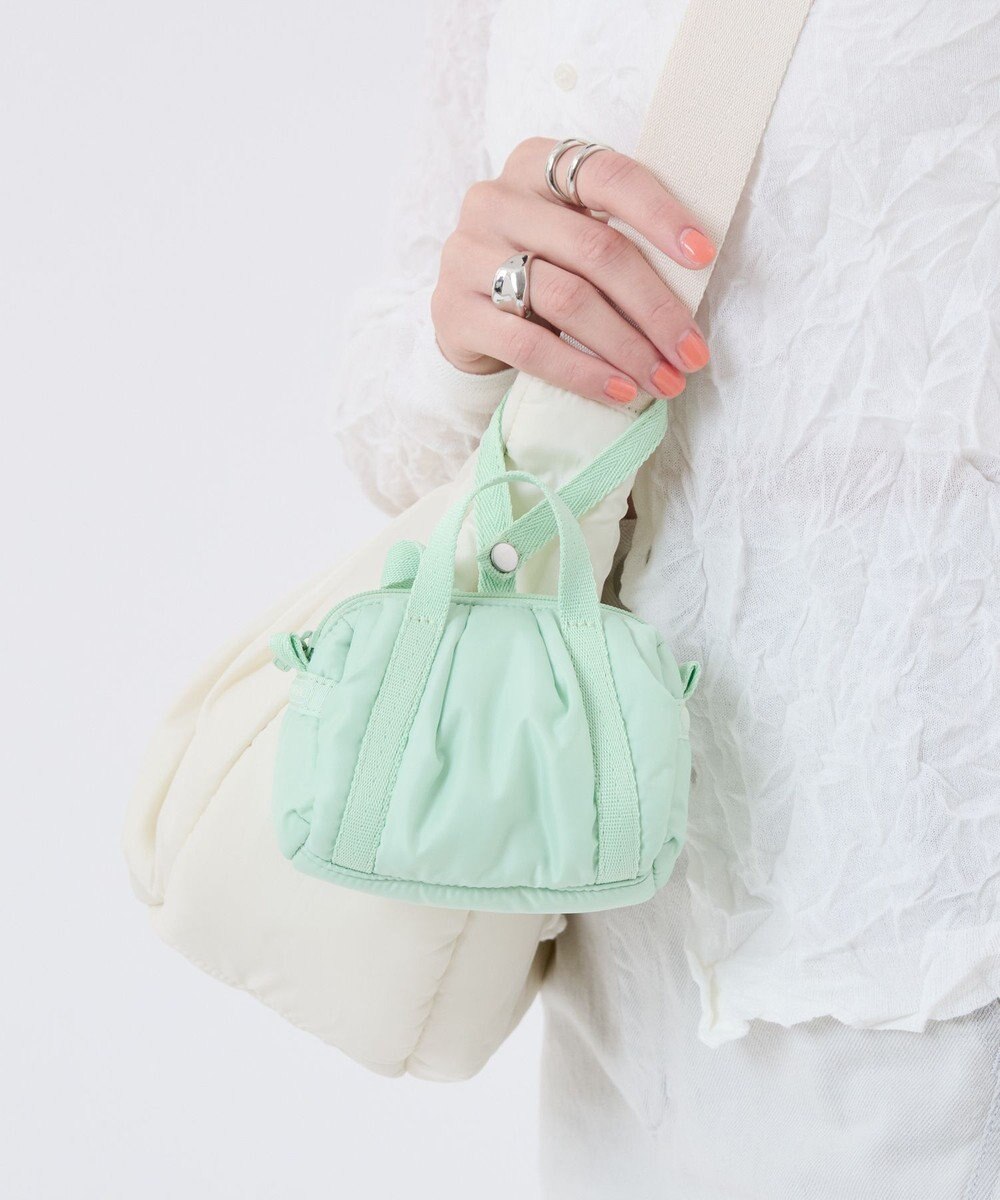LeSportsac SHEEN MICRO DUFFLE/クラウディーセージ 
