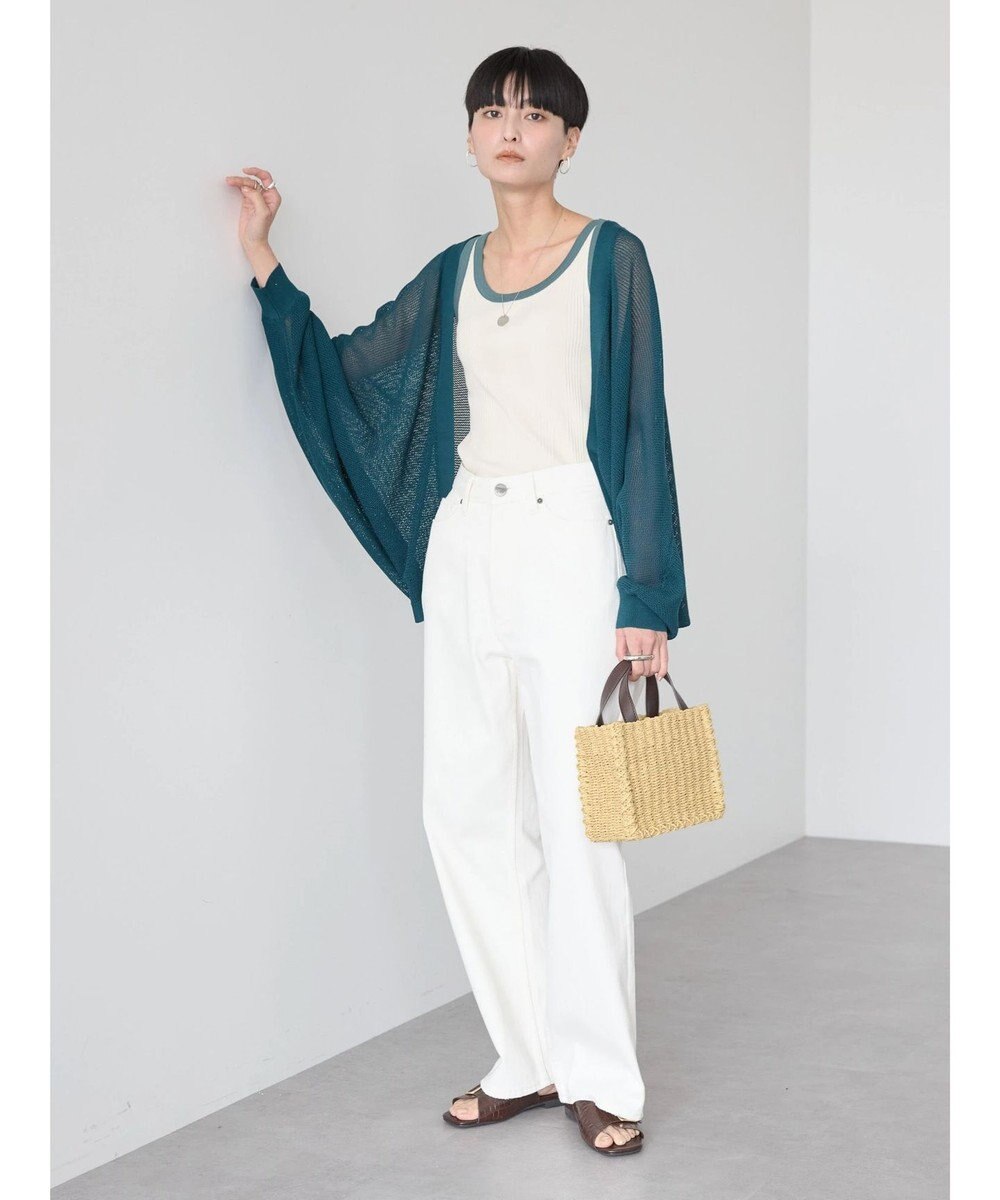 AMERICAN HOLIC バイカラーテレコタンクトップ 