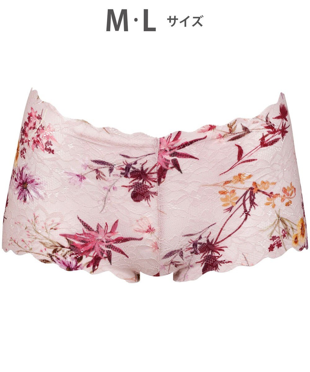 WACOAL ショーツ 【GOCOCi ゴコチ】 CGG297とペア 肌あたりのやさしいレース アウターにひびきにくい はきこみ丈あさめ レディース PGG197 /ワコール 