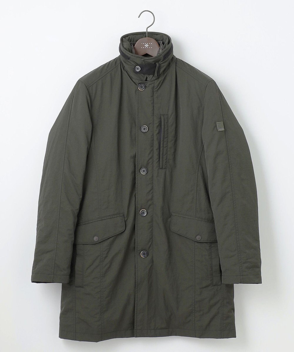 JOSEPH ABBOUD 【3WAY/撥水/INフード/ダウンライナー付】3ハイカウントツイル×パウダータフタ ダウン コート 