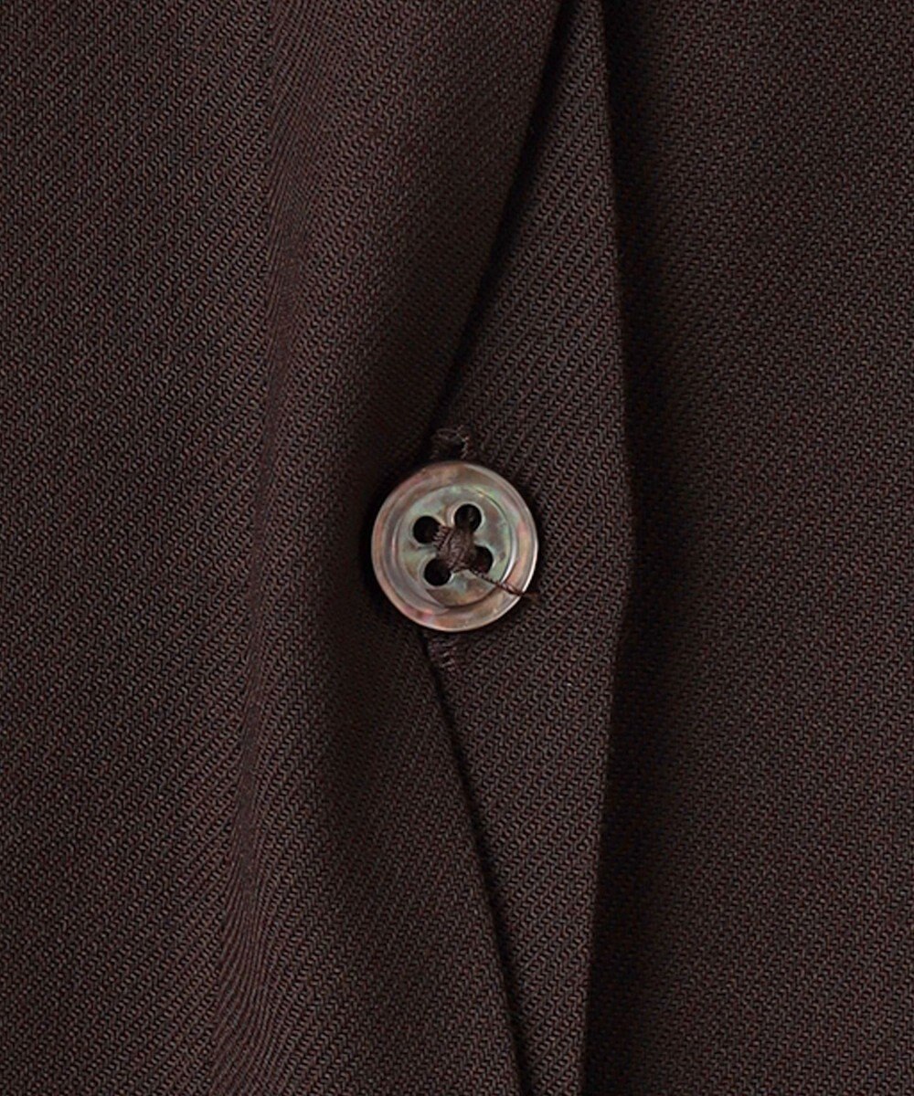 自由区 【洗える】ボリュームスリーブシャツ ドレス 