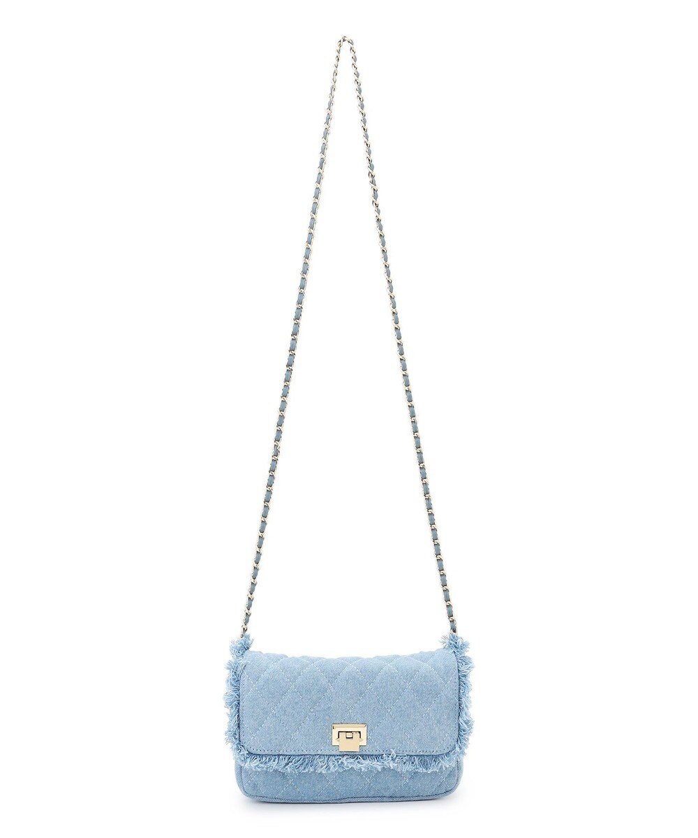 23区 【先行予約】デニムフリンジ ショルダーバッグ 