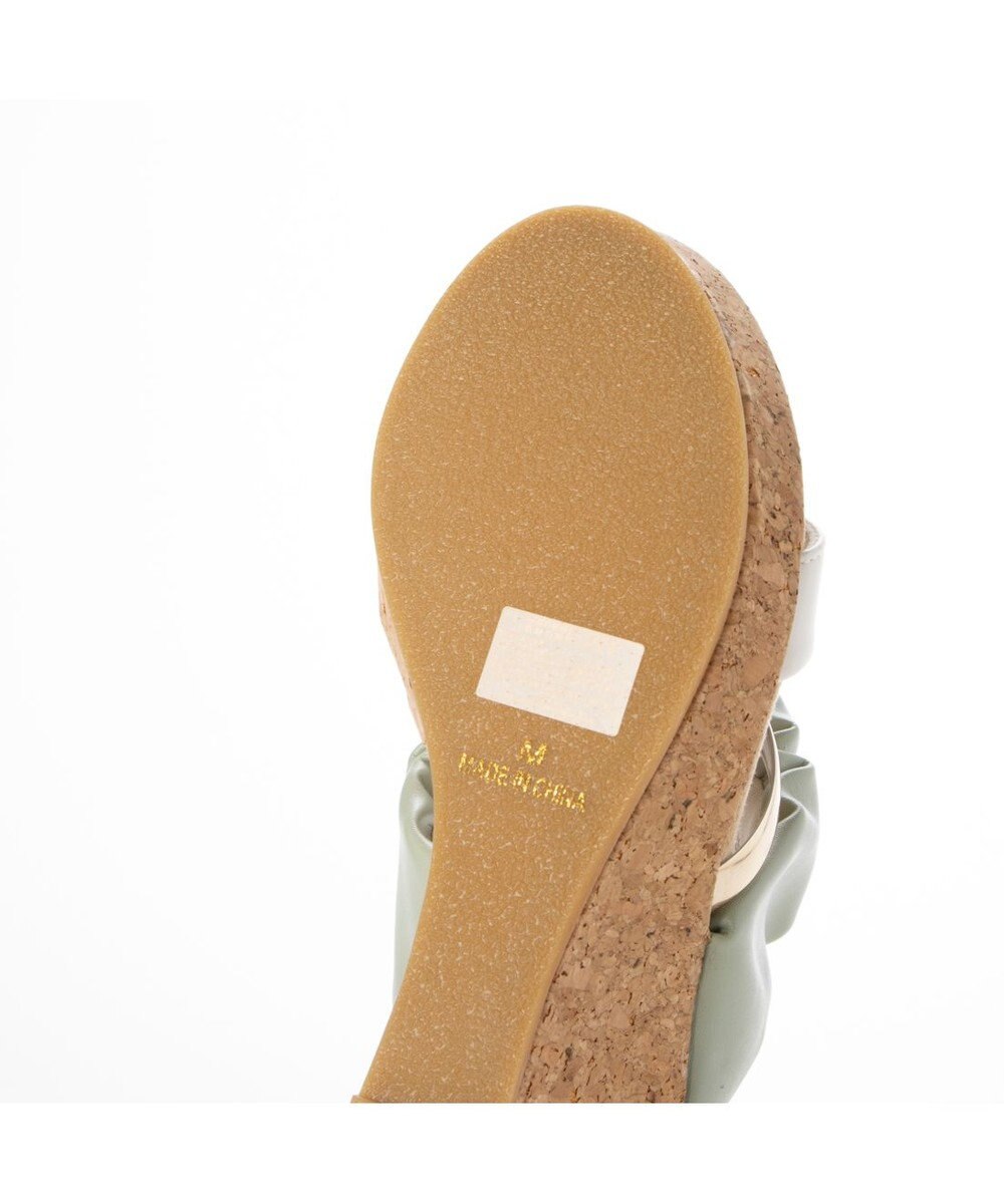 MODE ET JACOMO <carino>ギャザーサンダル 