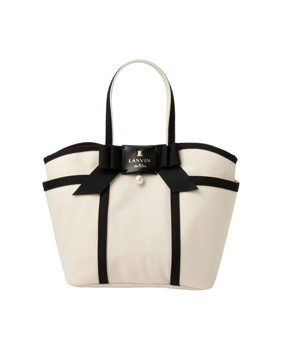 LANVIN en Bleu LANVIN en Bleu ランバンオンブルー ジュール トートバッグ ポーチ付 M 