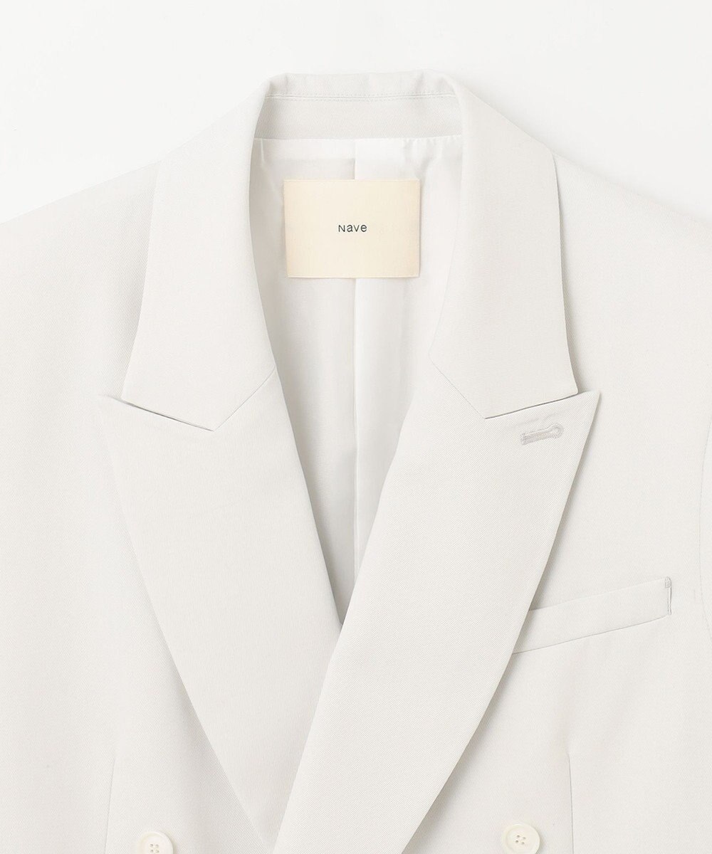 NAVE ウールポリエステルツイル ジレ 