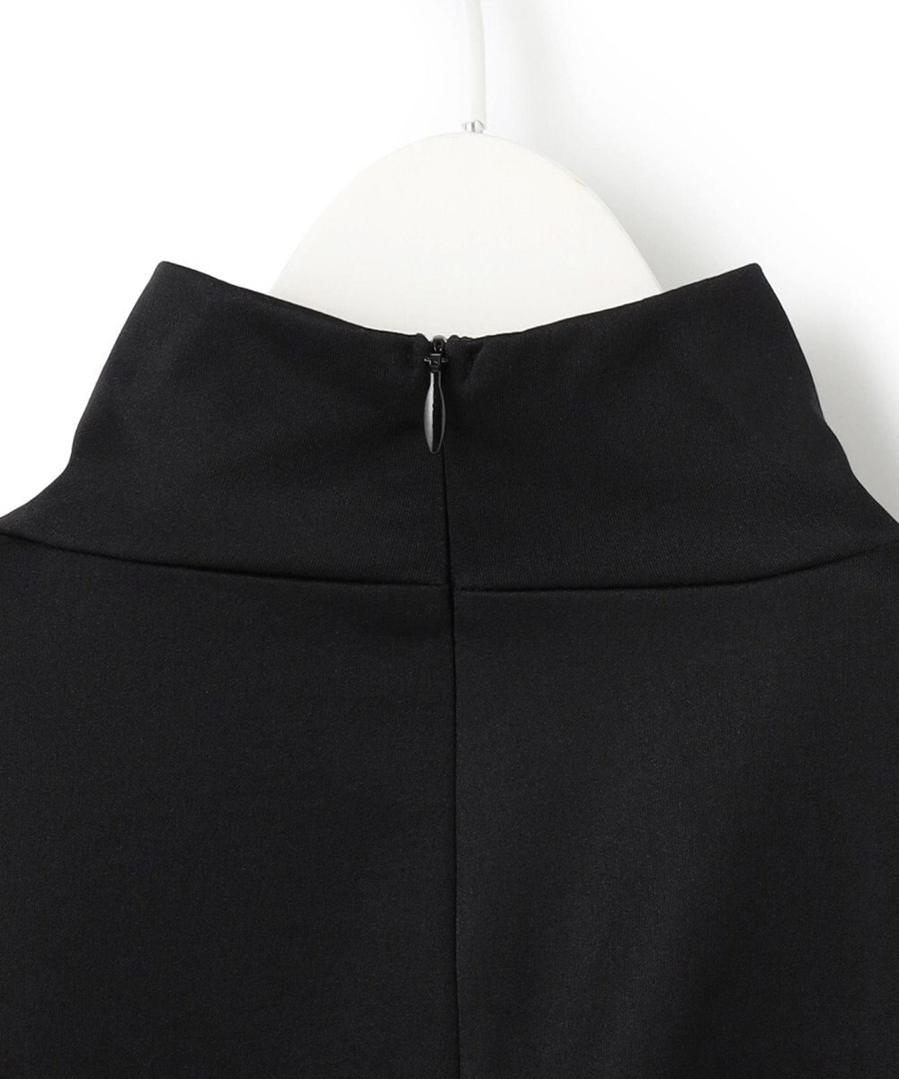 ICB 【洗える】リバーストレッチジャージー ハイネックプルオーバー 