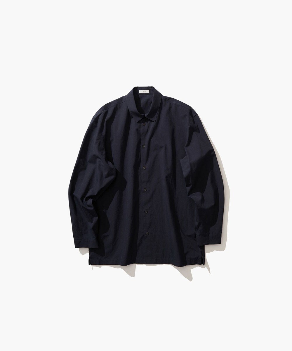 SHRINK BROAD| オーバーサイズシャツ- UNISEX / ATON | ファッション ...