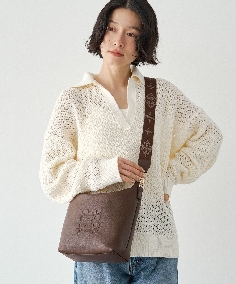 russet 《WEB限定》スタンダードミニショルダーバッグ <エンボスモノグラム>(CE-1718-WEB) 