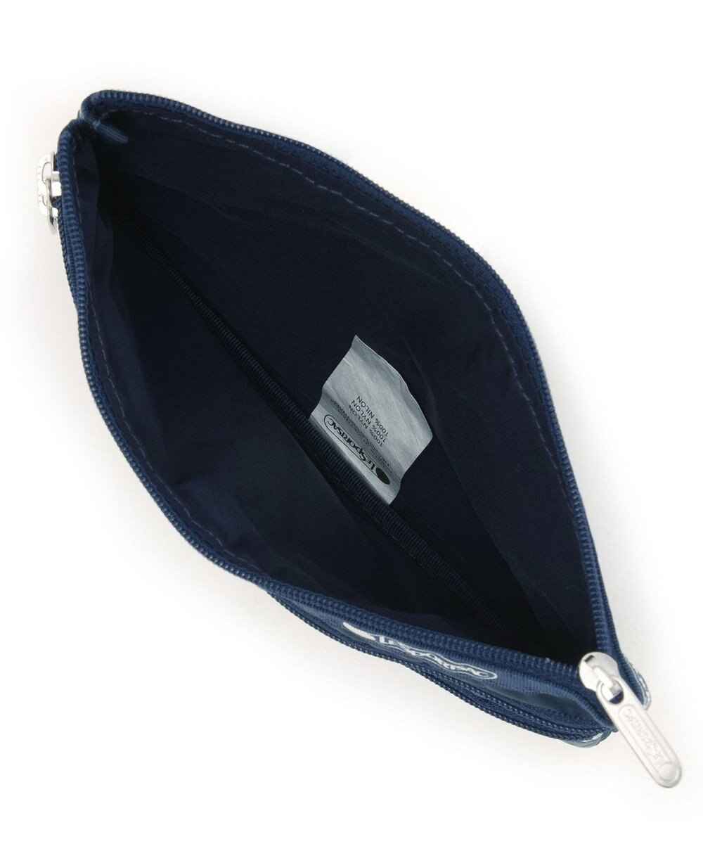 LeSportsac 3ZIP COSMETIC/ピンクローズエンブロイダリー 