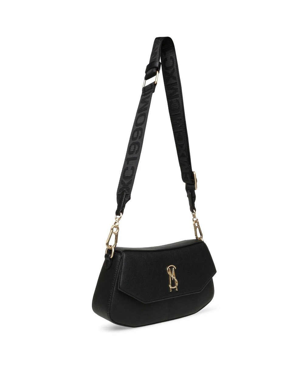 STEVE MADDEN BLYON-C ロゴフラップショルダーバッグ 